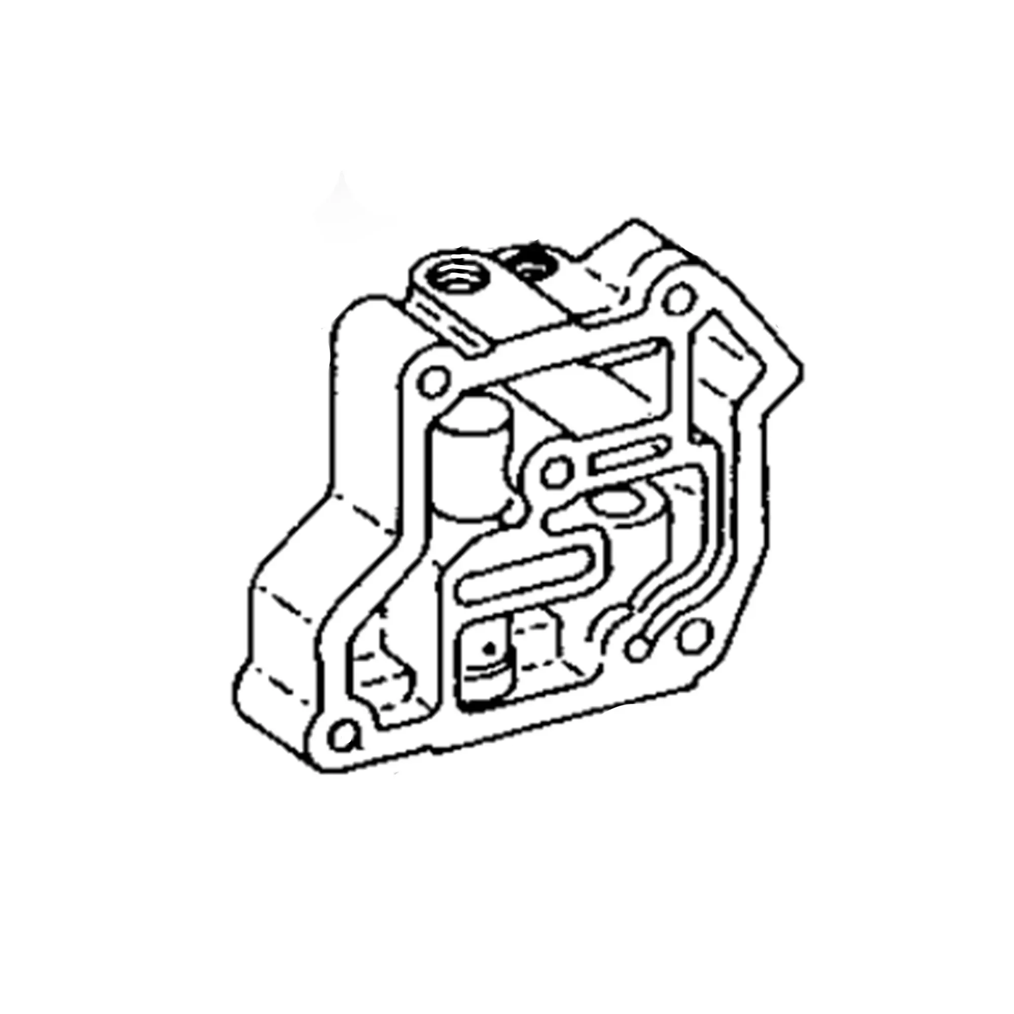 John Deere Oil Filter Relief Valve Housing - AR73905