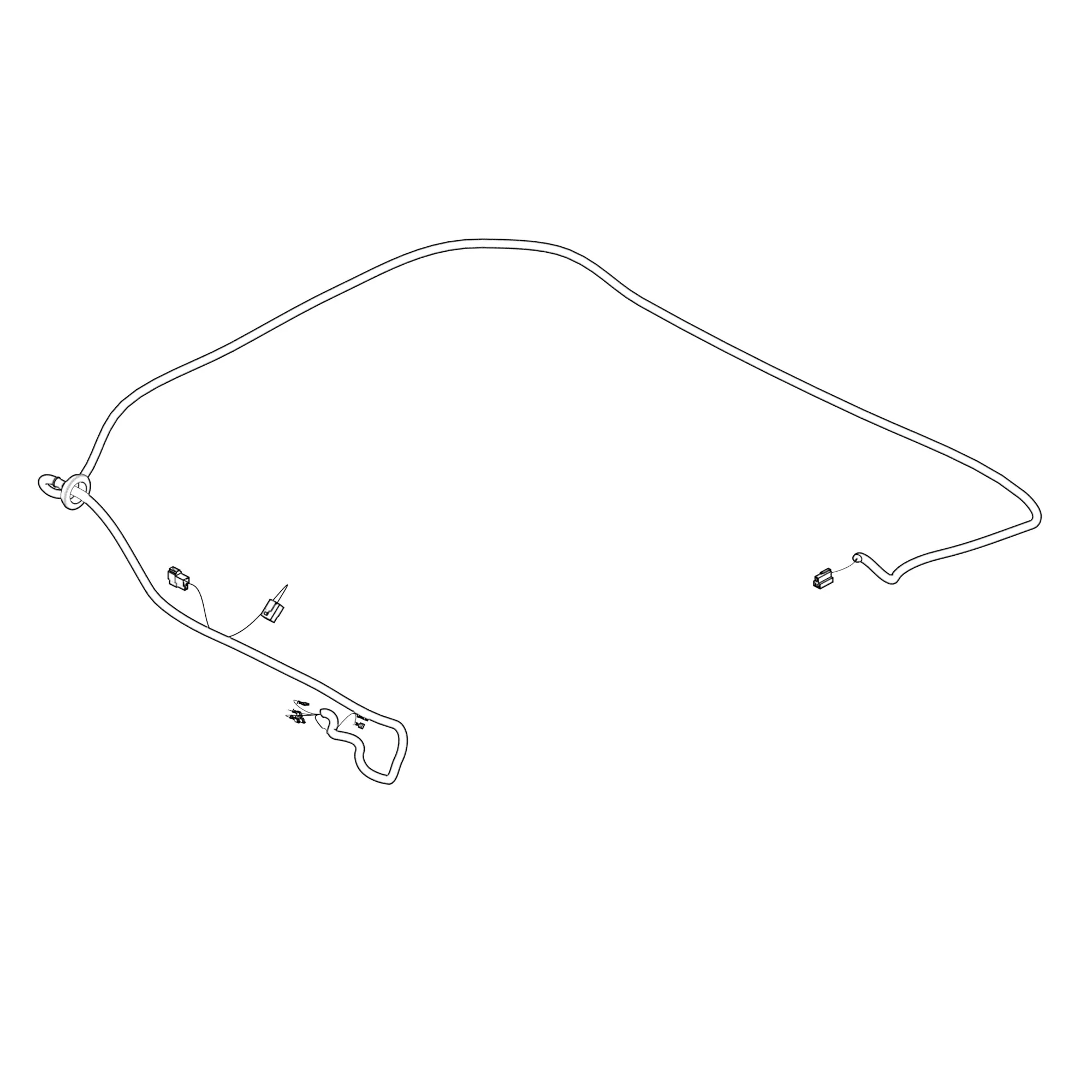 John Deere Cab Wiring Harness - ADX16530