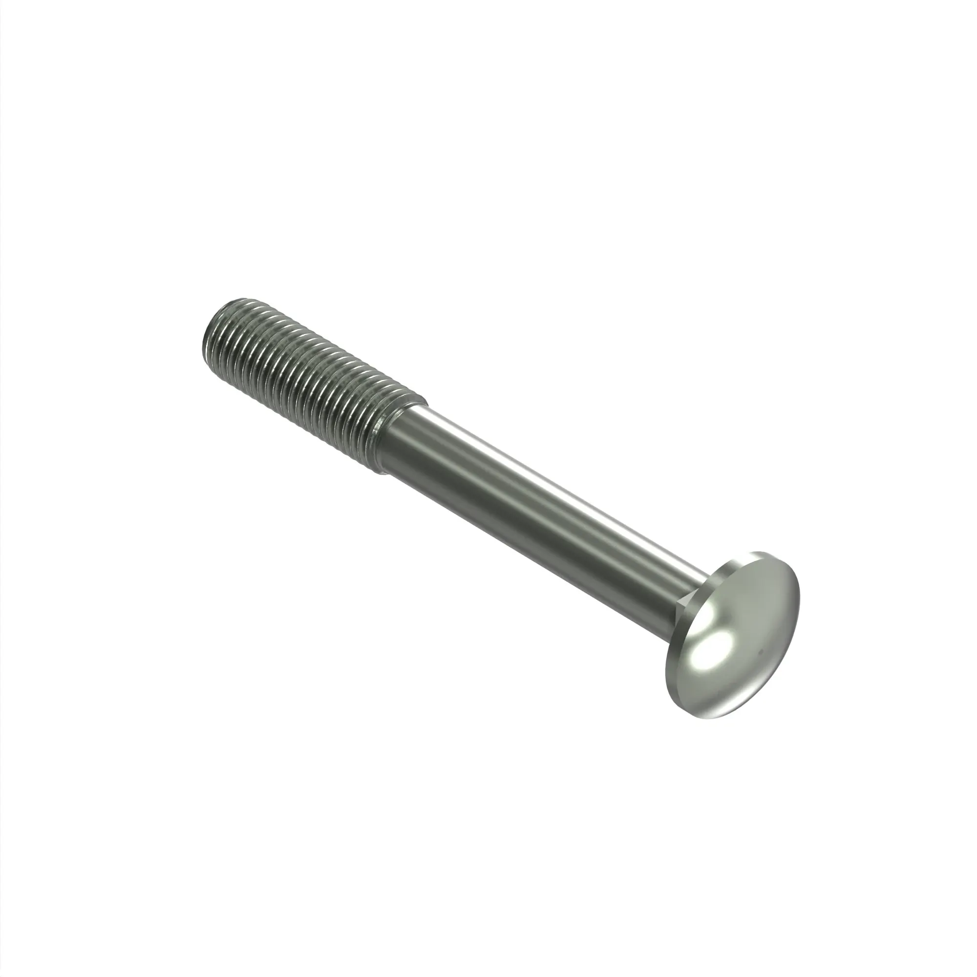 John Deere Round Head Square Neck Bolt, M8 X 65 - 03M7224