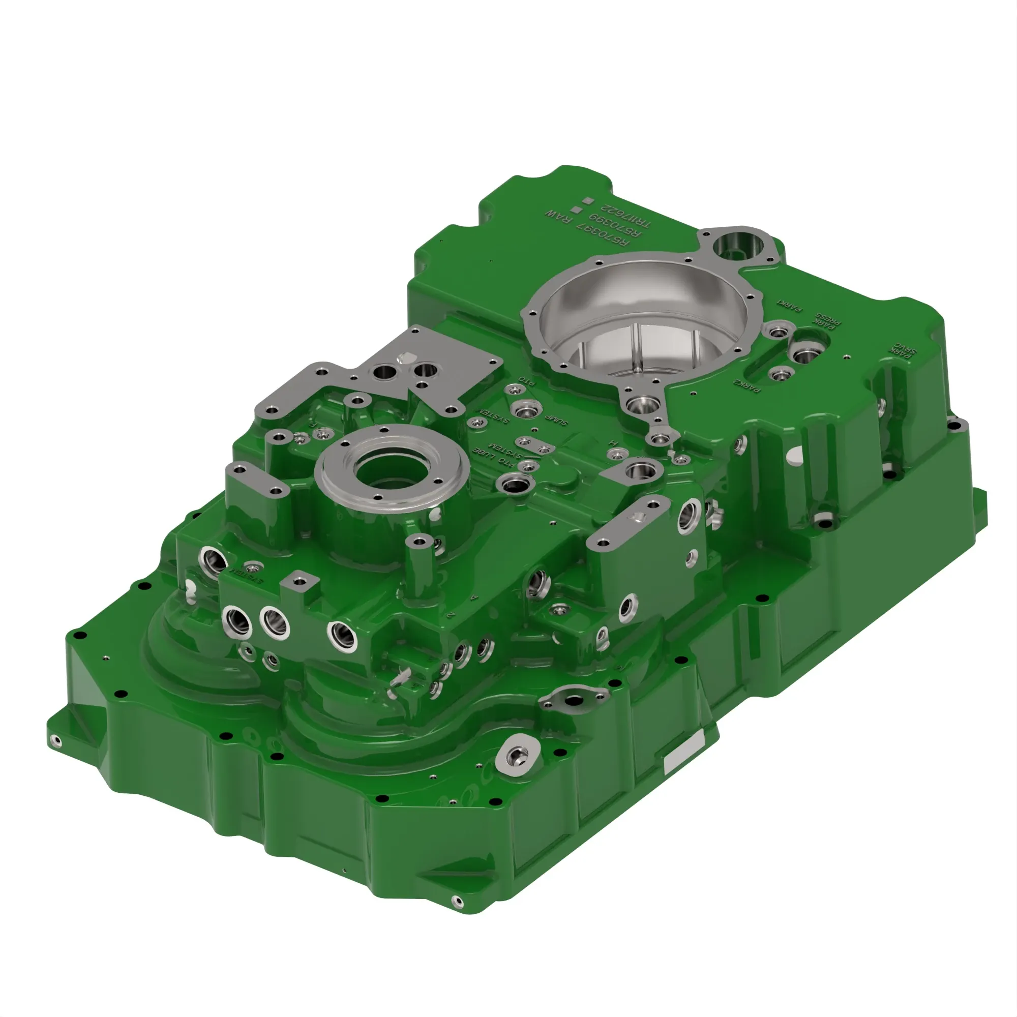 HOUSING, TRANSMISSION, REAR WITH PL