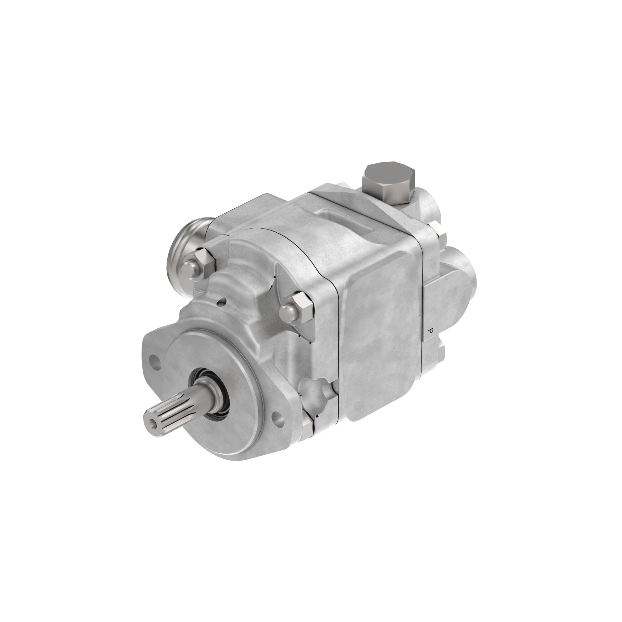 John Deere Secondary Steering Hydraulic External Gear Pump - AT471219