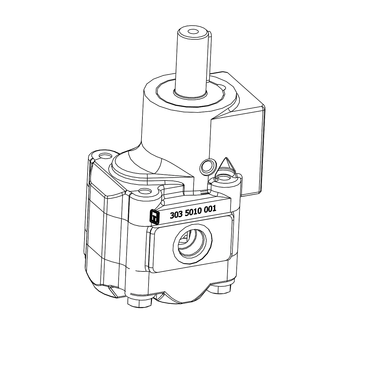 Motor, Spinner 3.19 Cid
