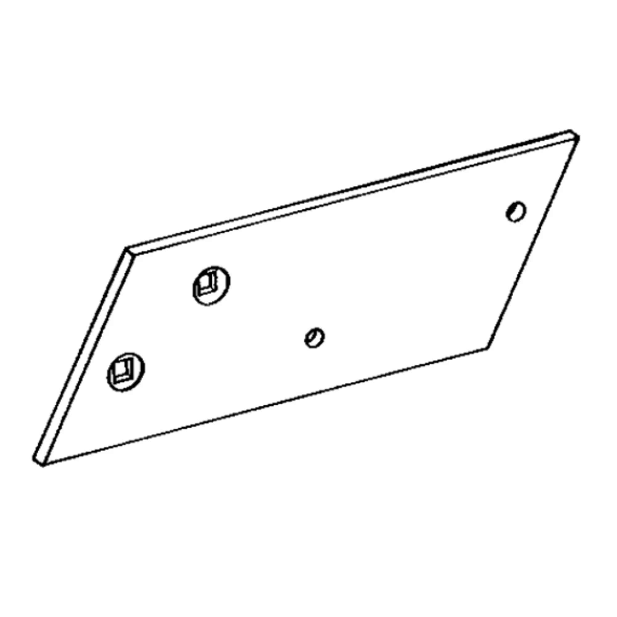 John Deere Right Side Landside for Plow - A16493