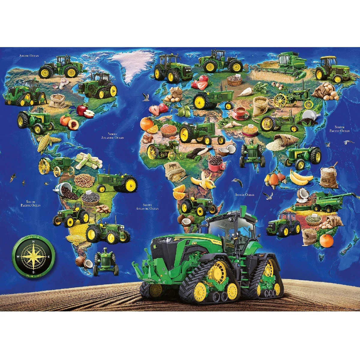 "300 Piece John Deere World Puzzle"
