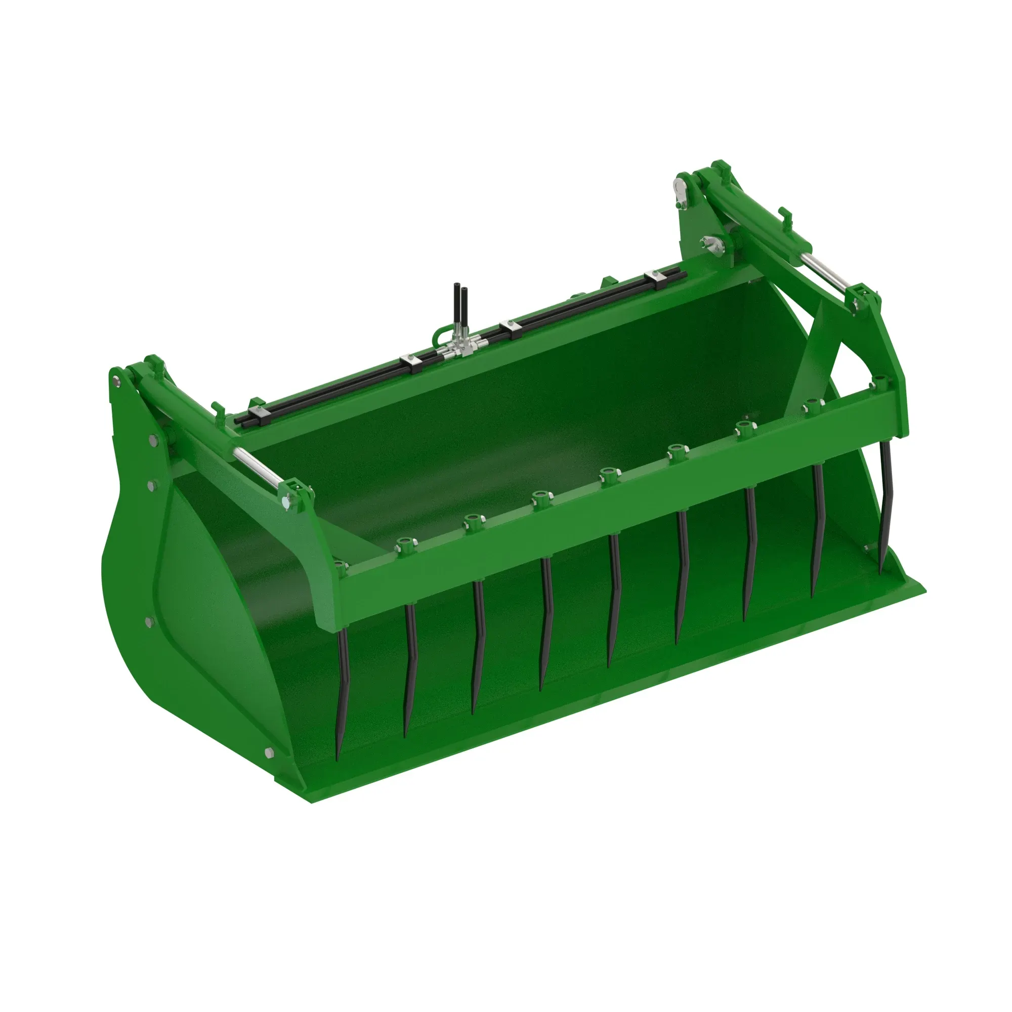 John Deere Standard Multi-Purpose Bucket Attachment with Grapple, 1800 mm - BCC10185