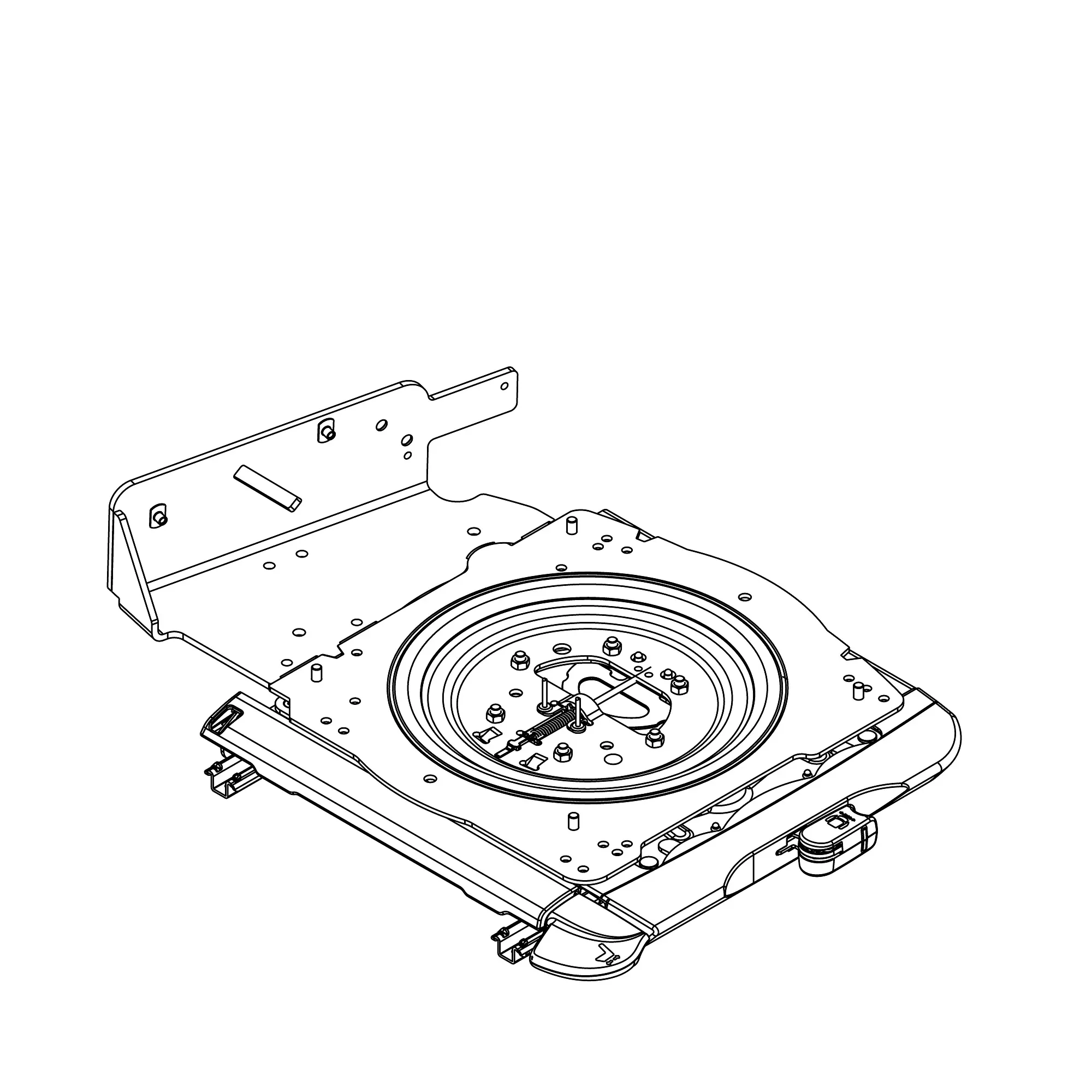 John Deere Comfort Module Seat Kit - RE592931