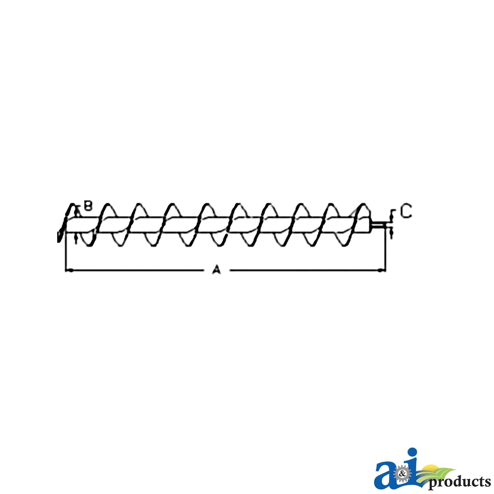 A&I Products Outer Unloading Auger - A-AH173593