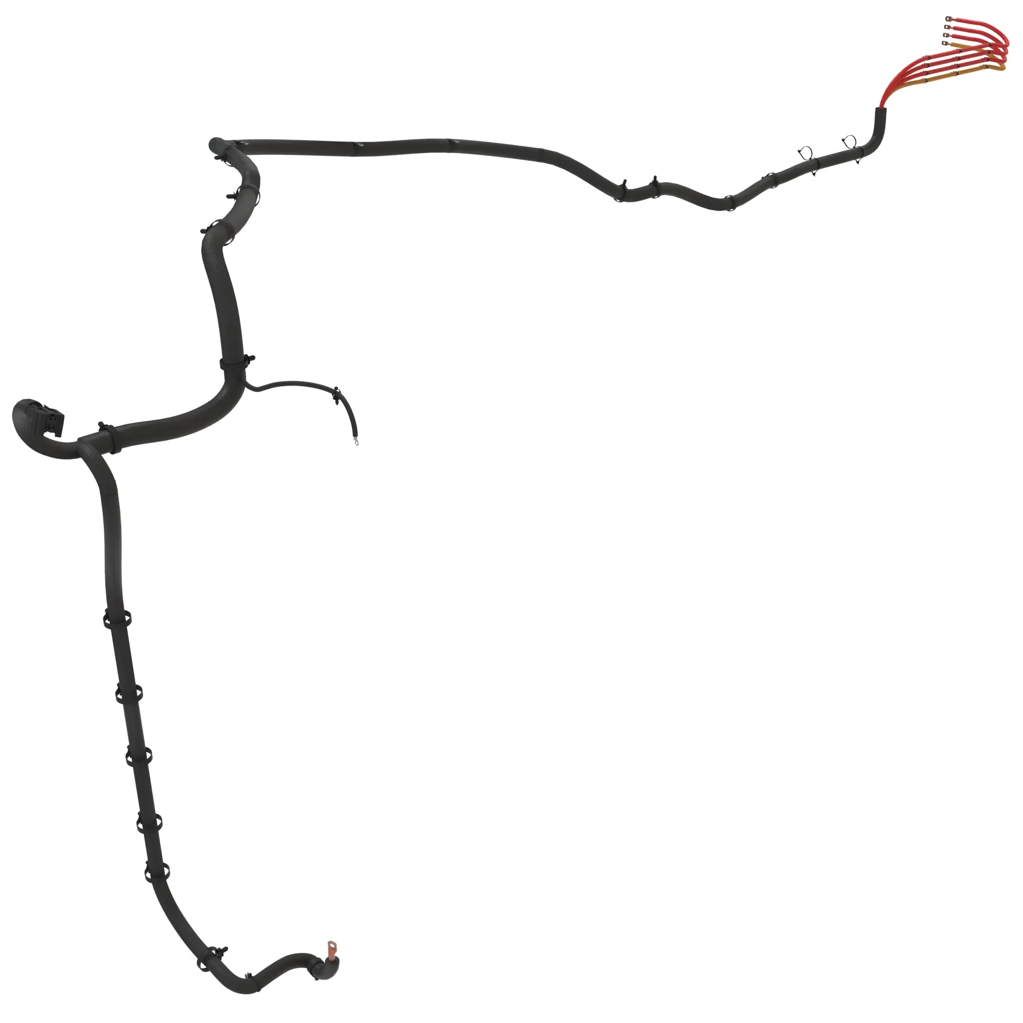 John Deere Power Distribution Wiring Harness - AXE96838