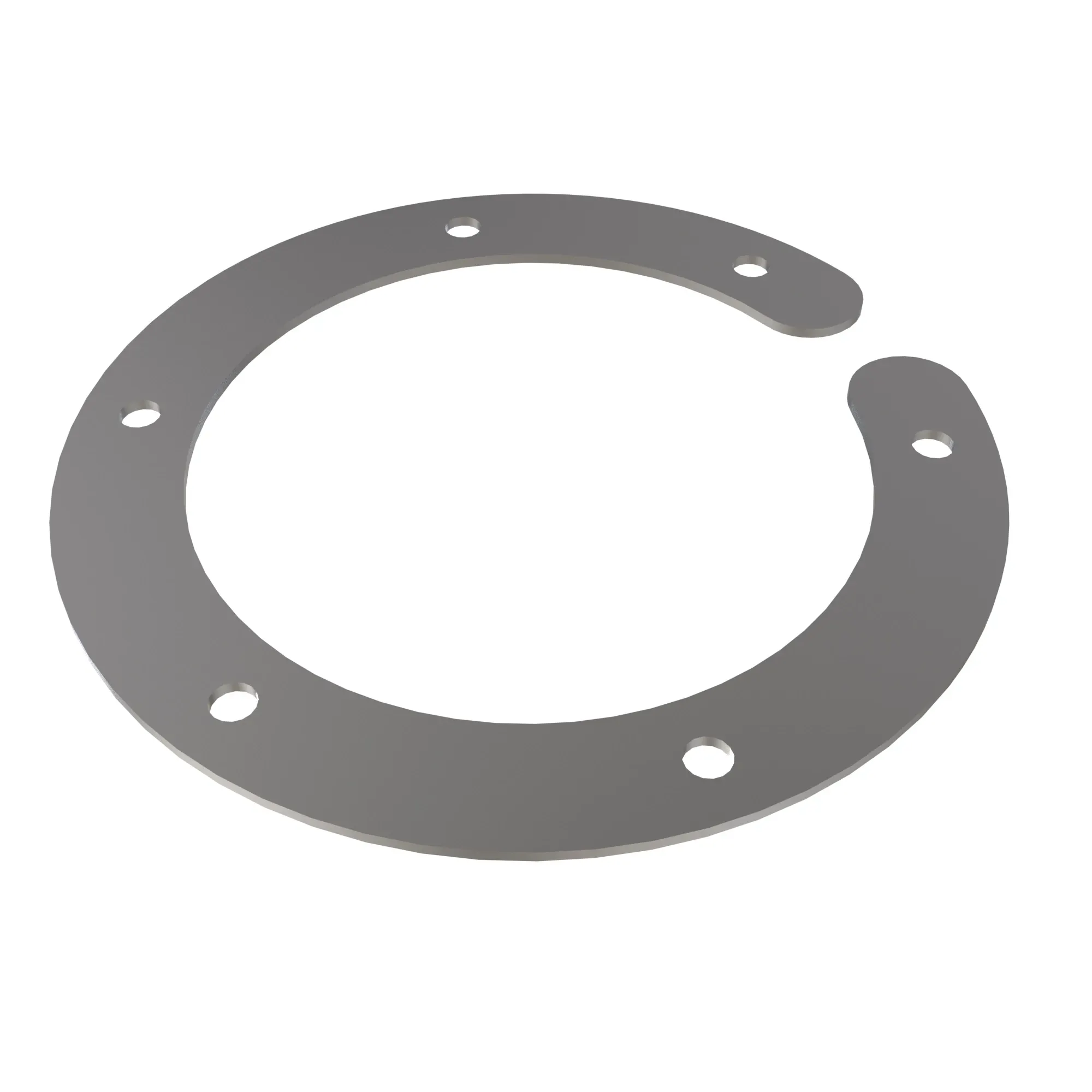 John Deere Diesel Exhaust Fluid Tank Plate - F696115
