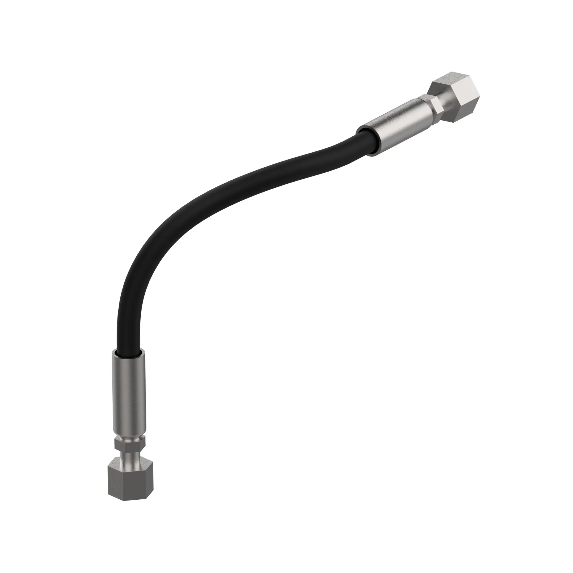 John Deere Topper Valve to Rear Feeding Flow Divider Valve Hose - AXT17936
