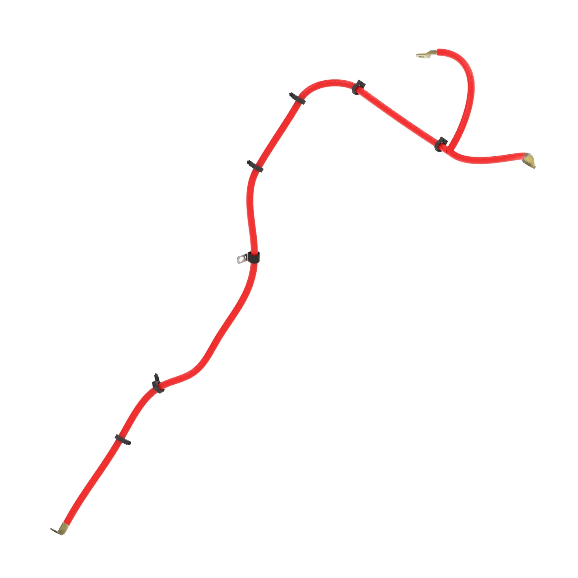 POSITIVE BATERY CABLE, (RELAY TO STARTER)