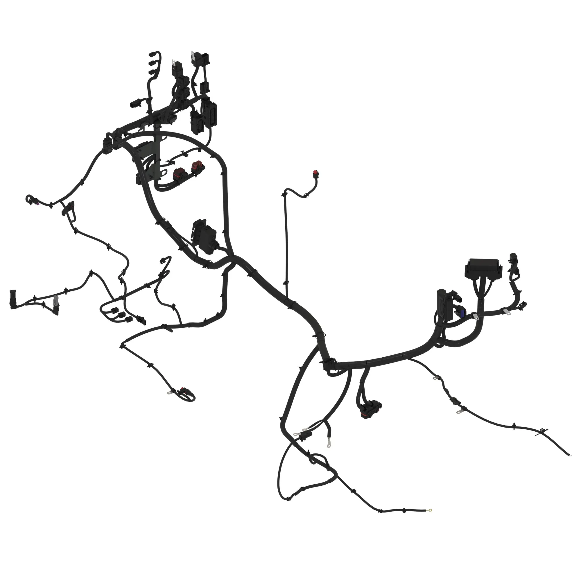 John Deere Chassis Wiring Harness - RE598188