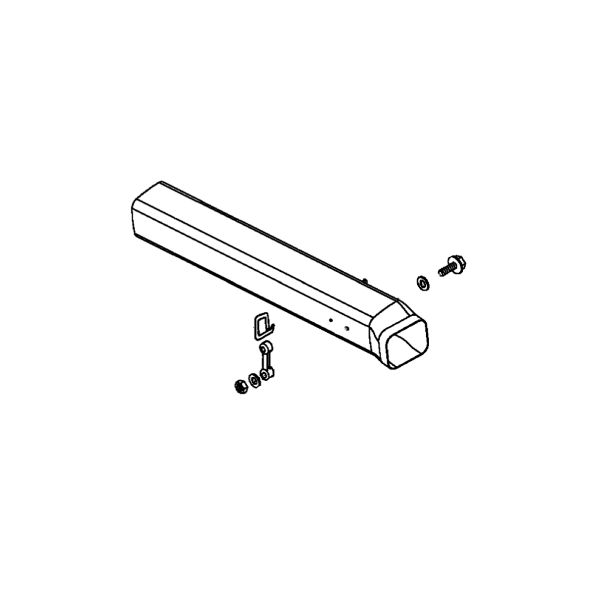 Chute, Power Flow -519 Cart