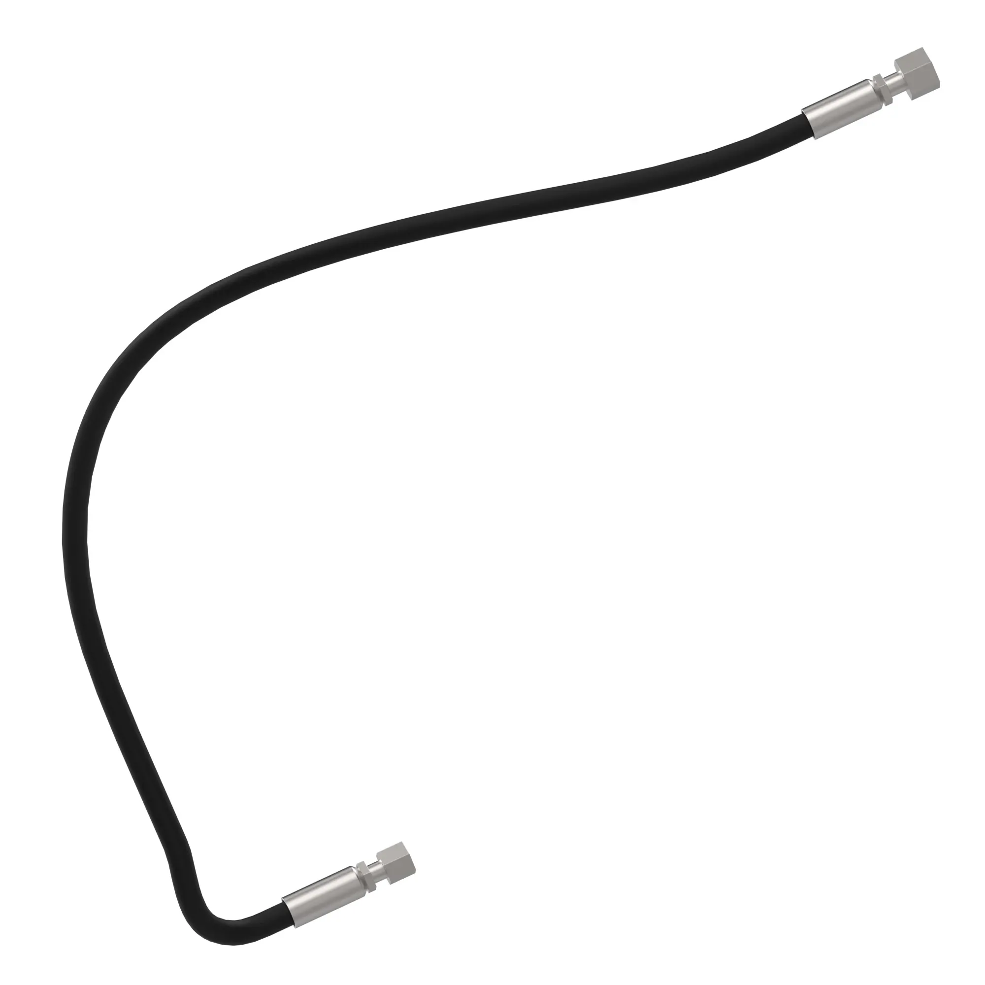 John Deere Valve to Motor Hydraulic Hose - AXE21052