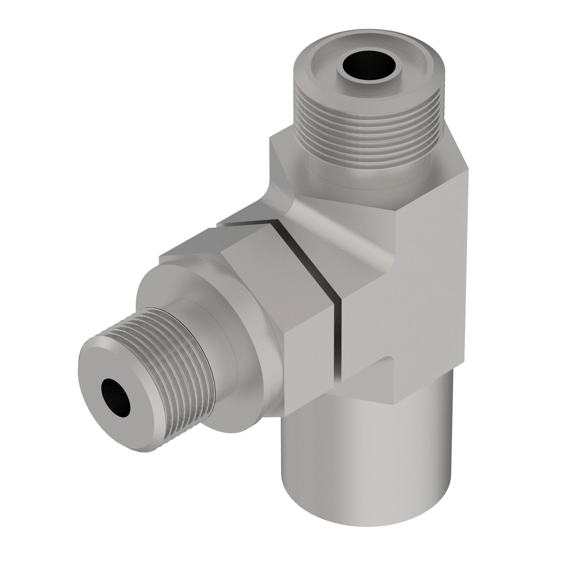 ELBOW FITTING, 90 ADJUSTABLE T SHAP