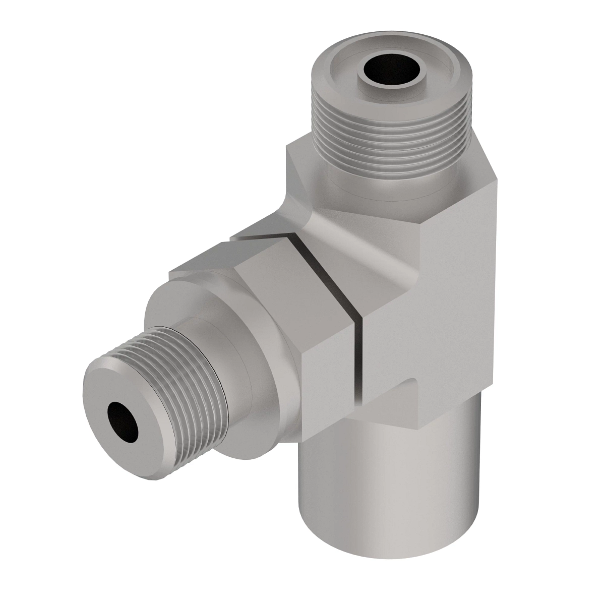 Elbow Fitting, 90 Adjustable T Shap