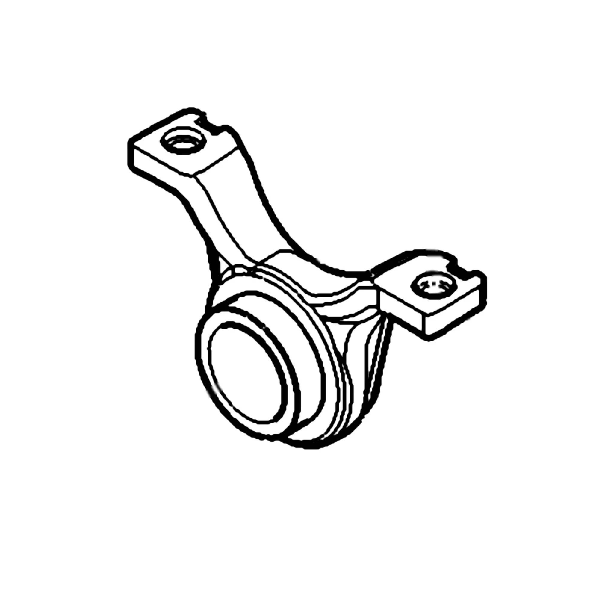 John Deere Front Axle Support - R204854