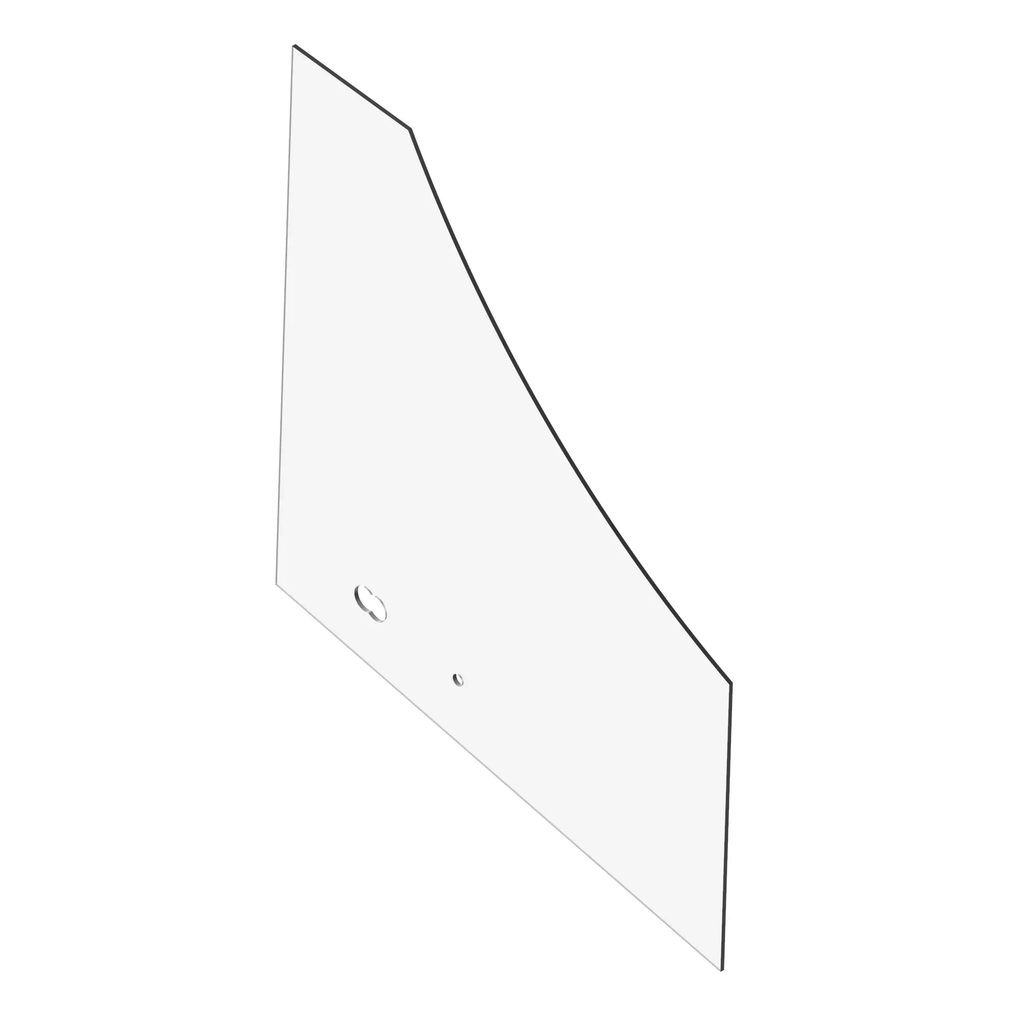 WINDOWPANE (LOWER LEFT DOOR)