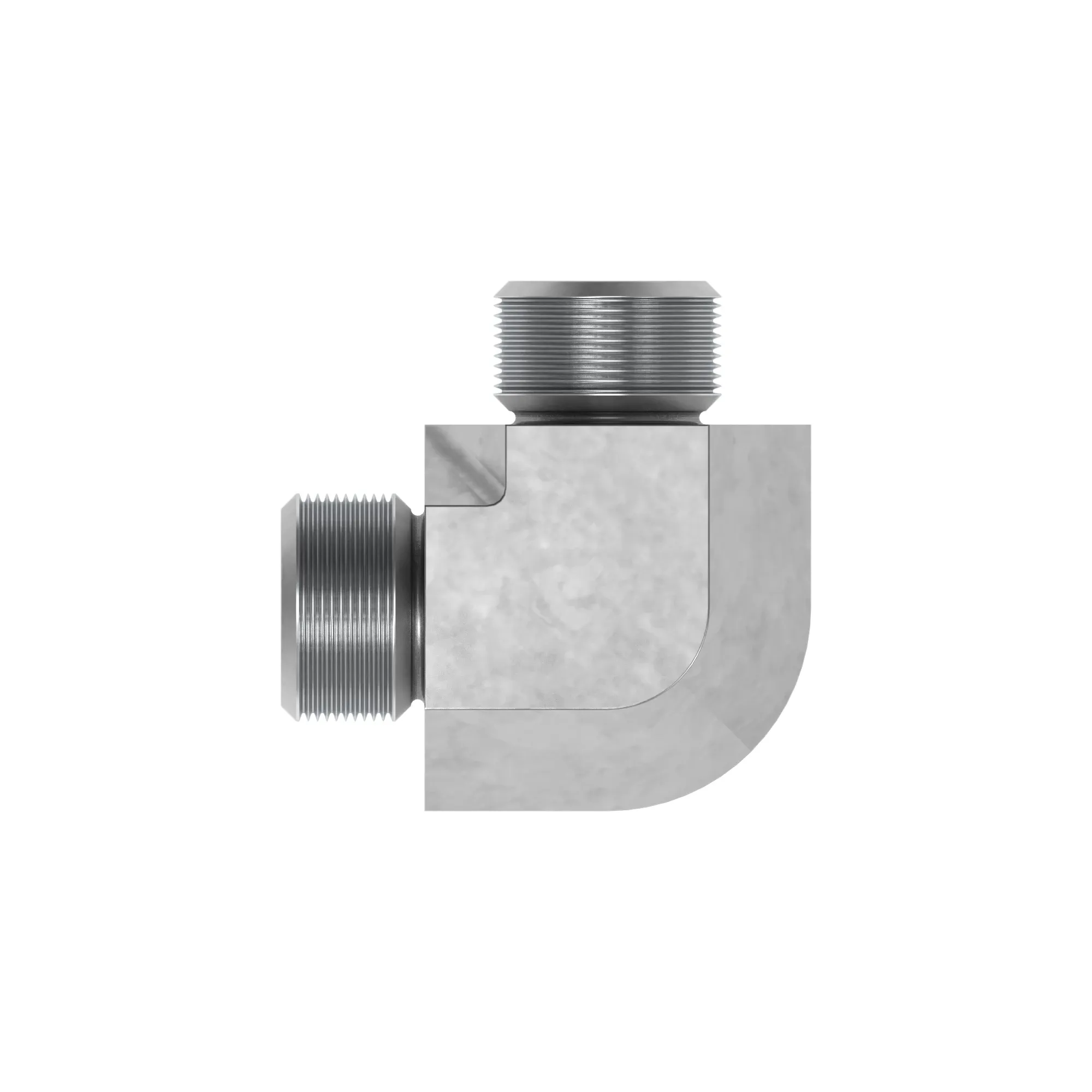 90 DEG UNION ELBOW (E), ORFS