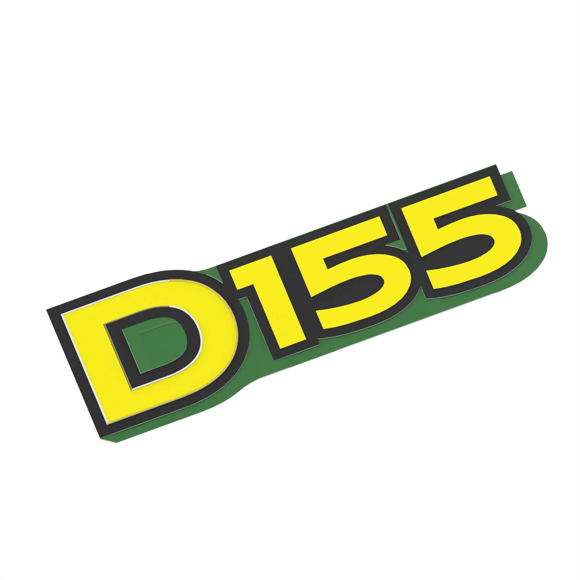 John Deere Hood Model 2248 H D155 Label - GX25771
