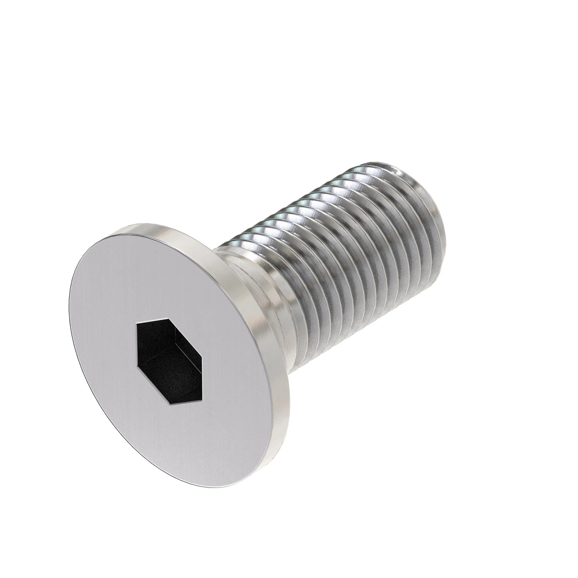 SCREW, HEX FLAT CTSK HEAD, METRIC