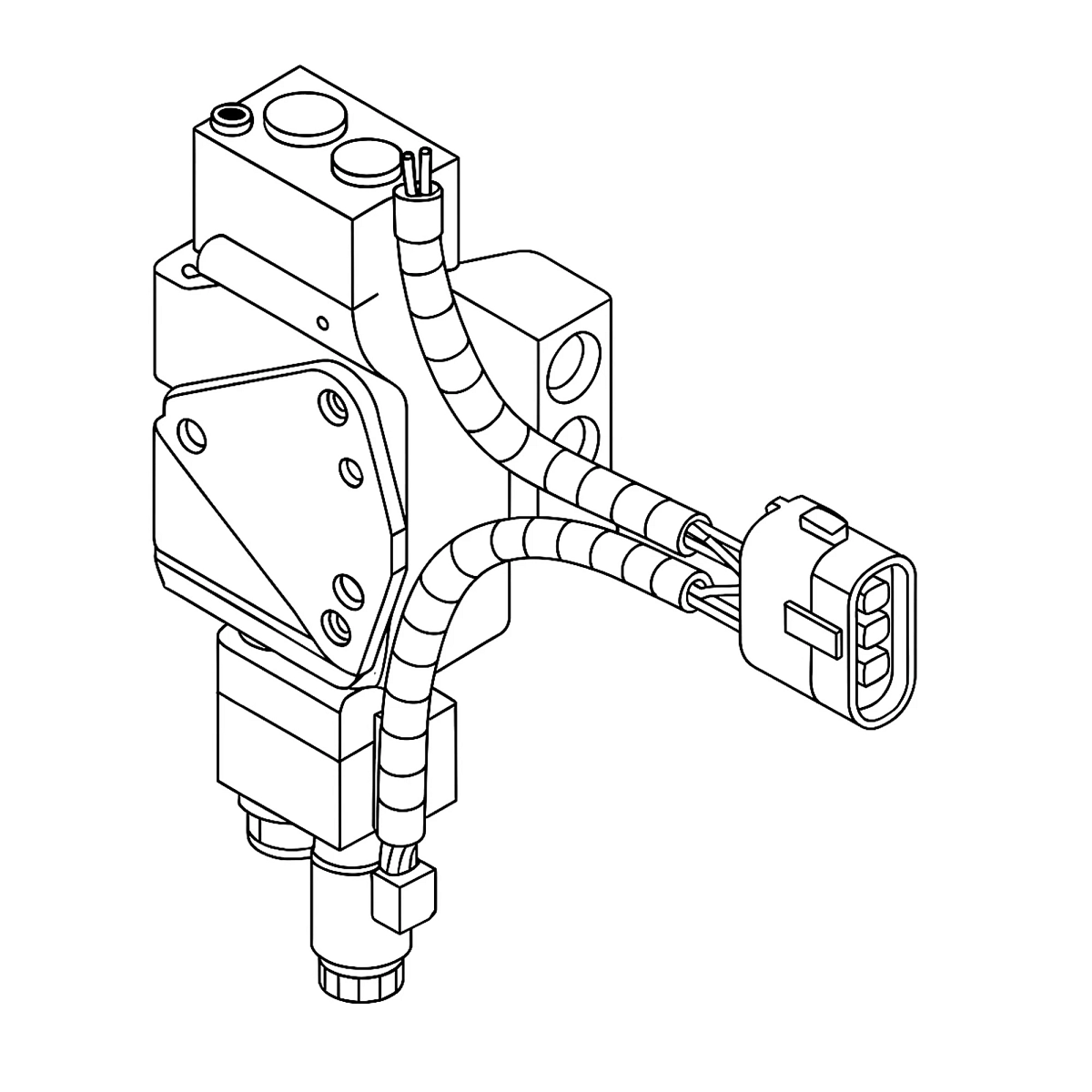 Spool Section Assy- Husco
