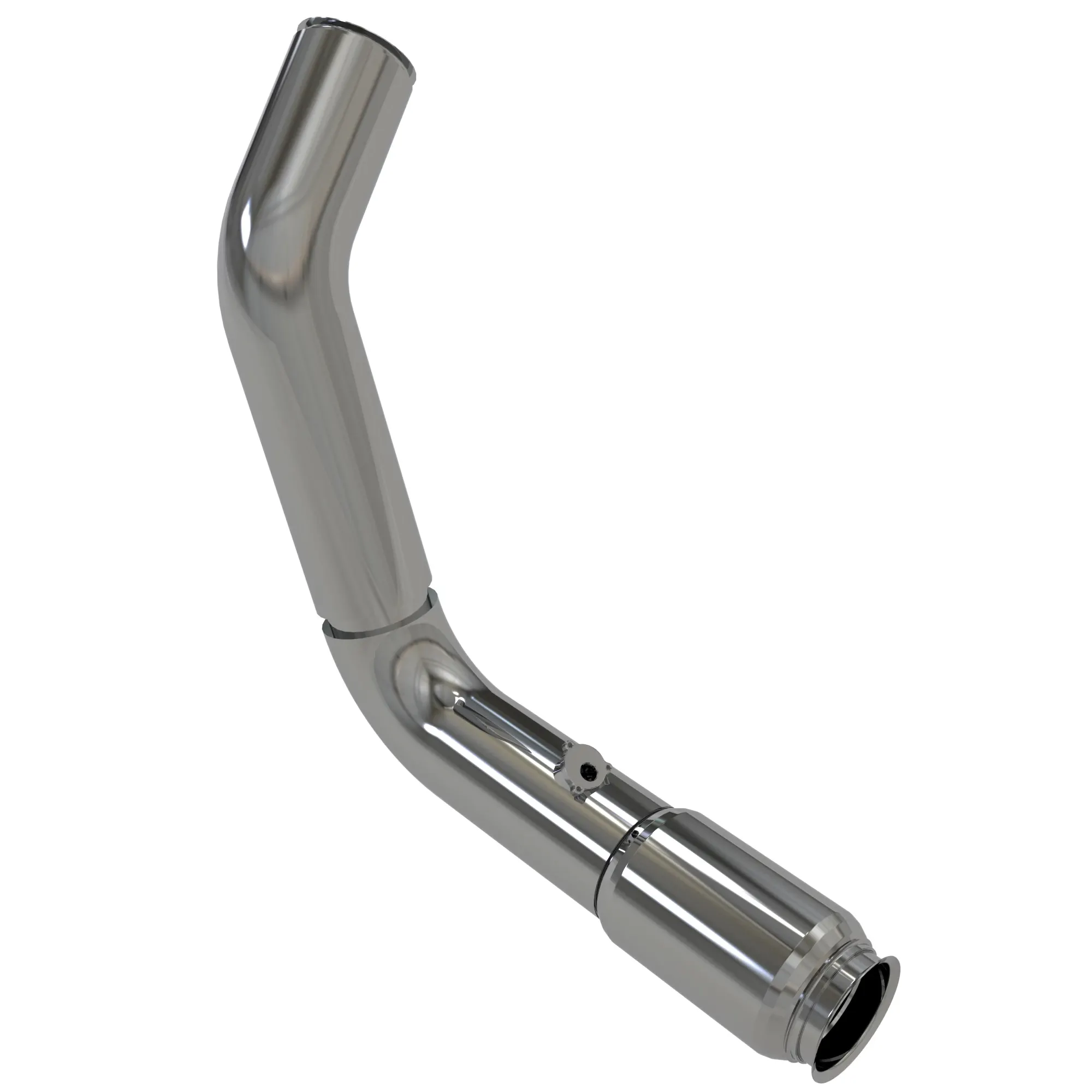 John Deere Insolated Pipe with Bellow Exhaust Pipe - AXE45642