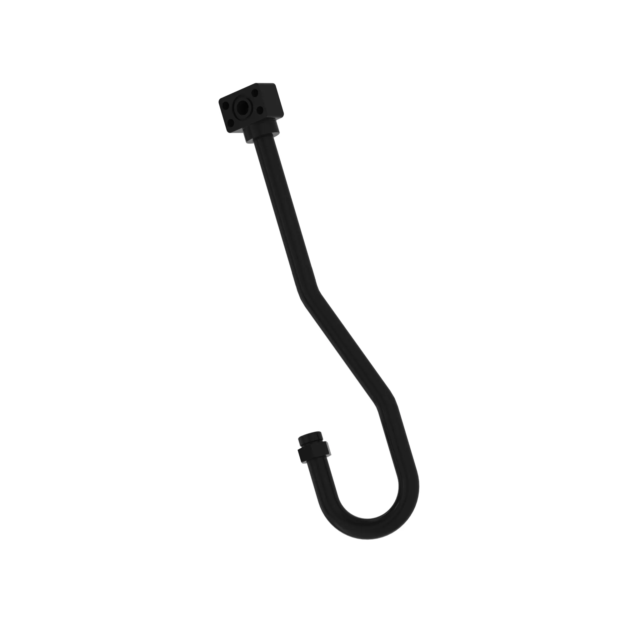 John Deere Right Side Boom Cylinder Hydraulic Oil Line - AT490363