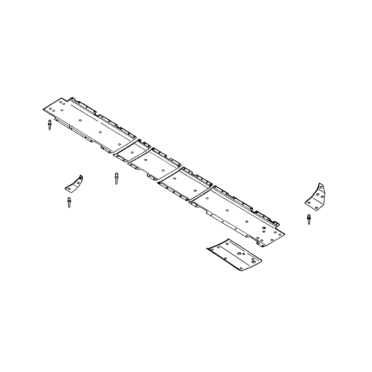Shoe Kit, 18' Plastic Skid- 900F Se