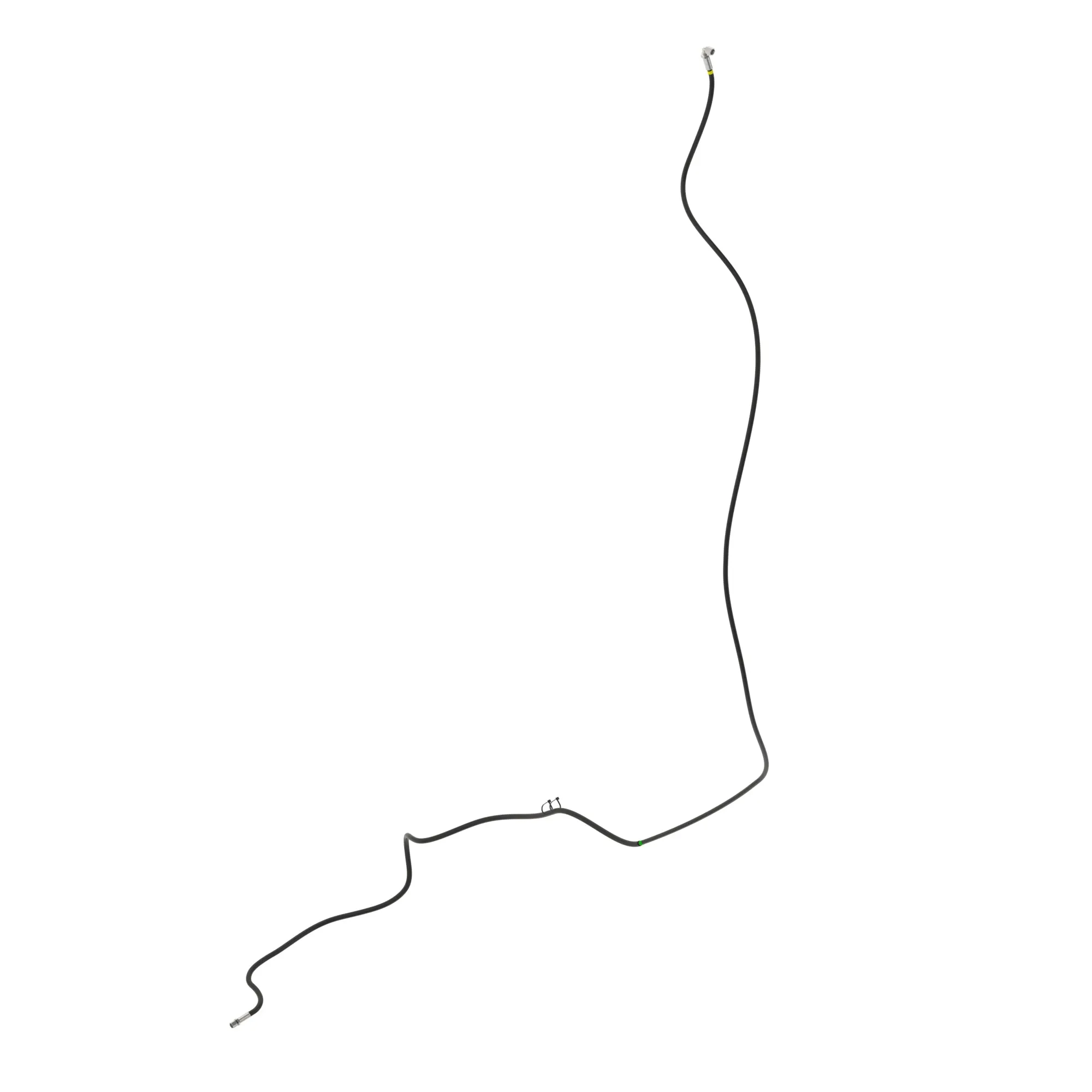 John Deere Hydraulic Control Valve to Lower Cylinder Valve Hydraulic Hose - AXT20113