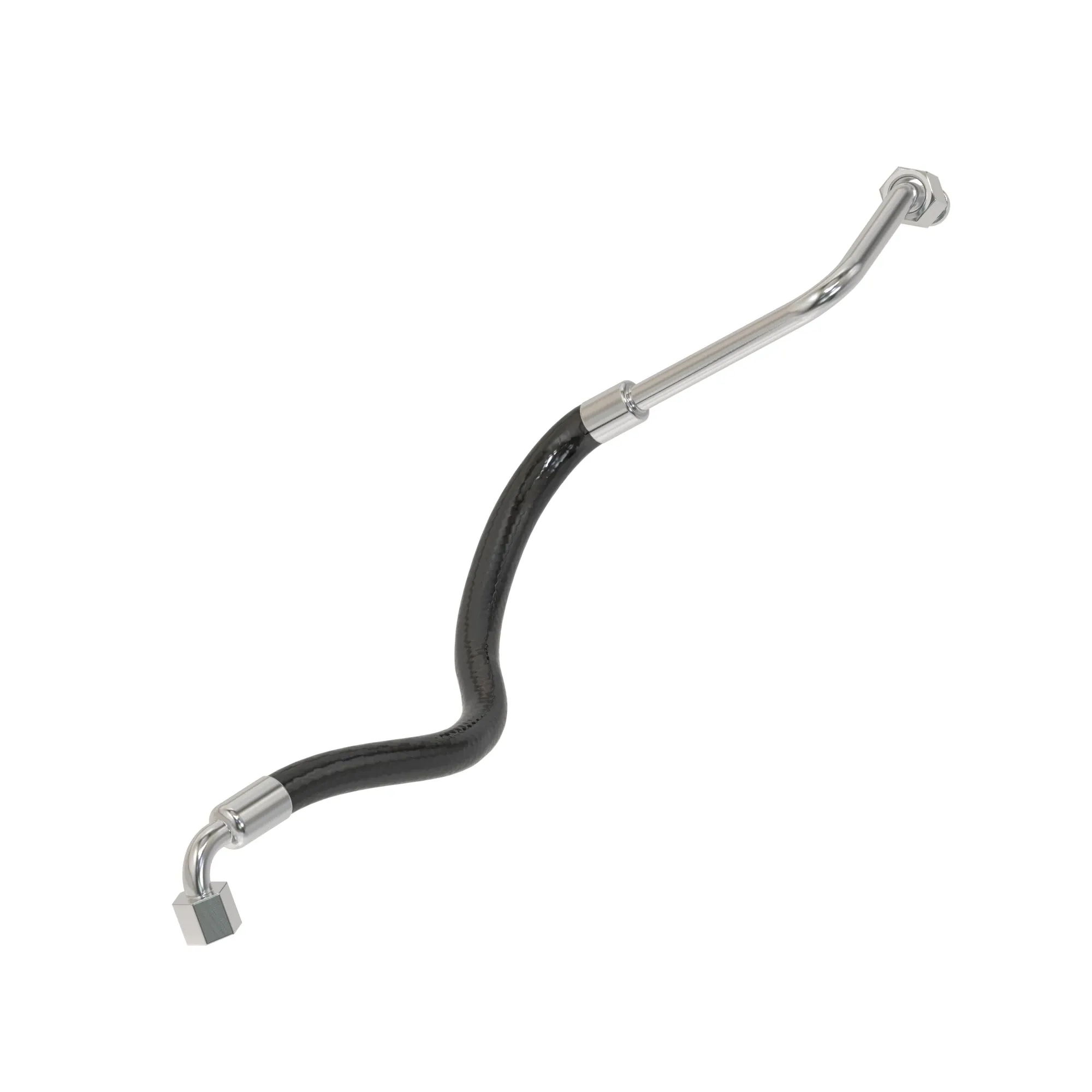 John Deere Turbocharger Oil Inlet Hose - RE529859