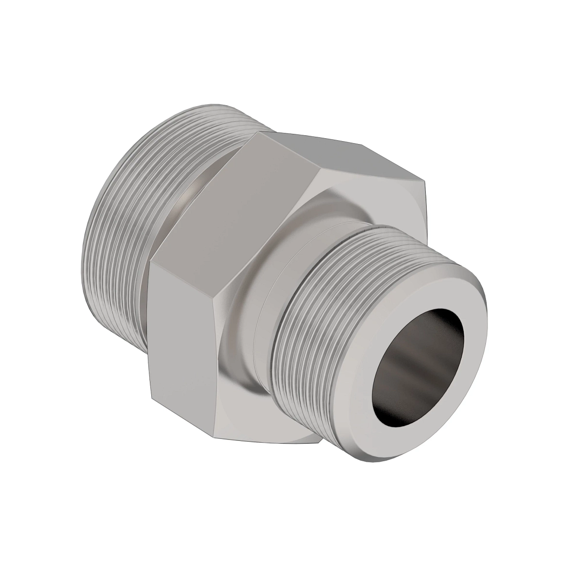 Stud Straight, ORFS W/Metric Hex