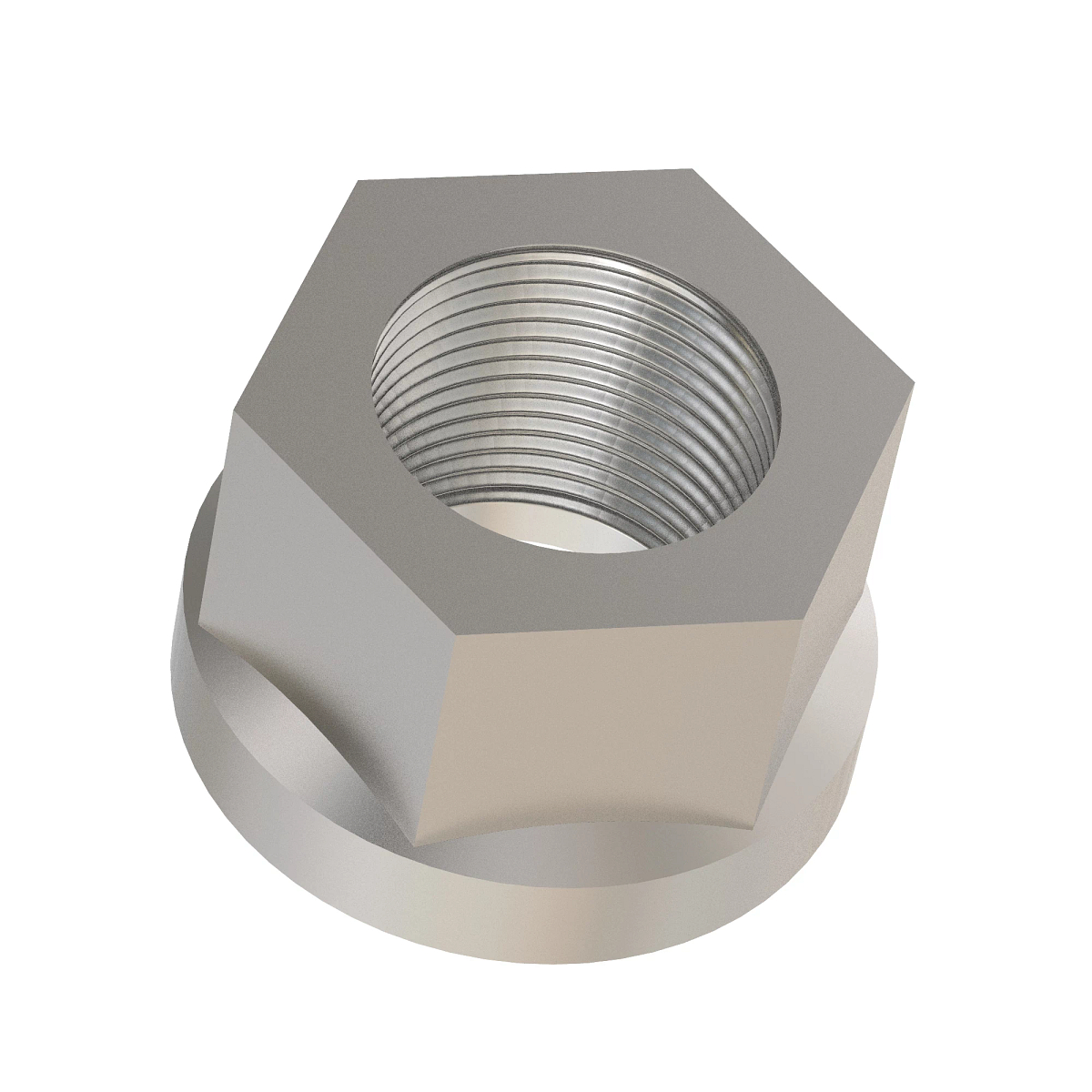 NUT, LUG, M22X1.5, ZN PLATED, Nut