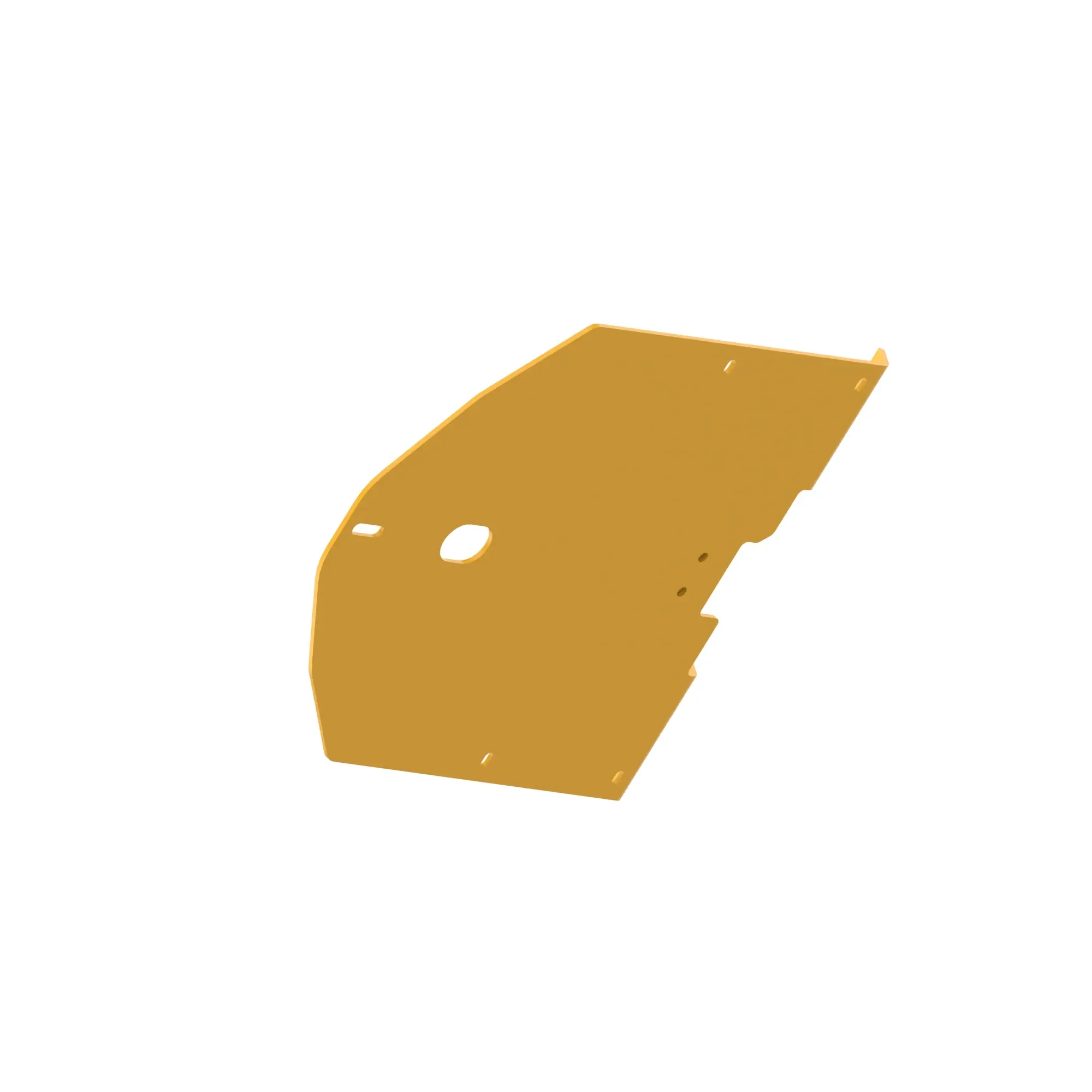 GUARD, BOTTOM GUARD, LOADER FRAME