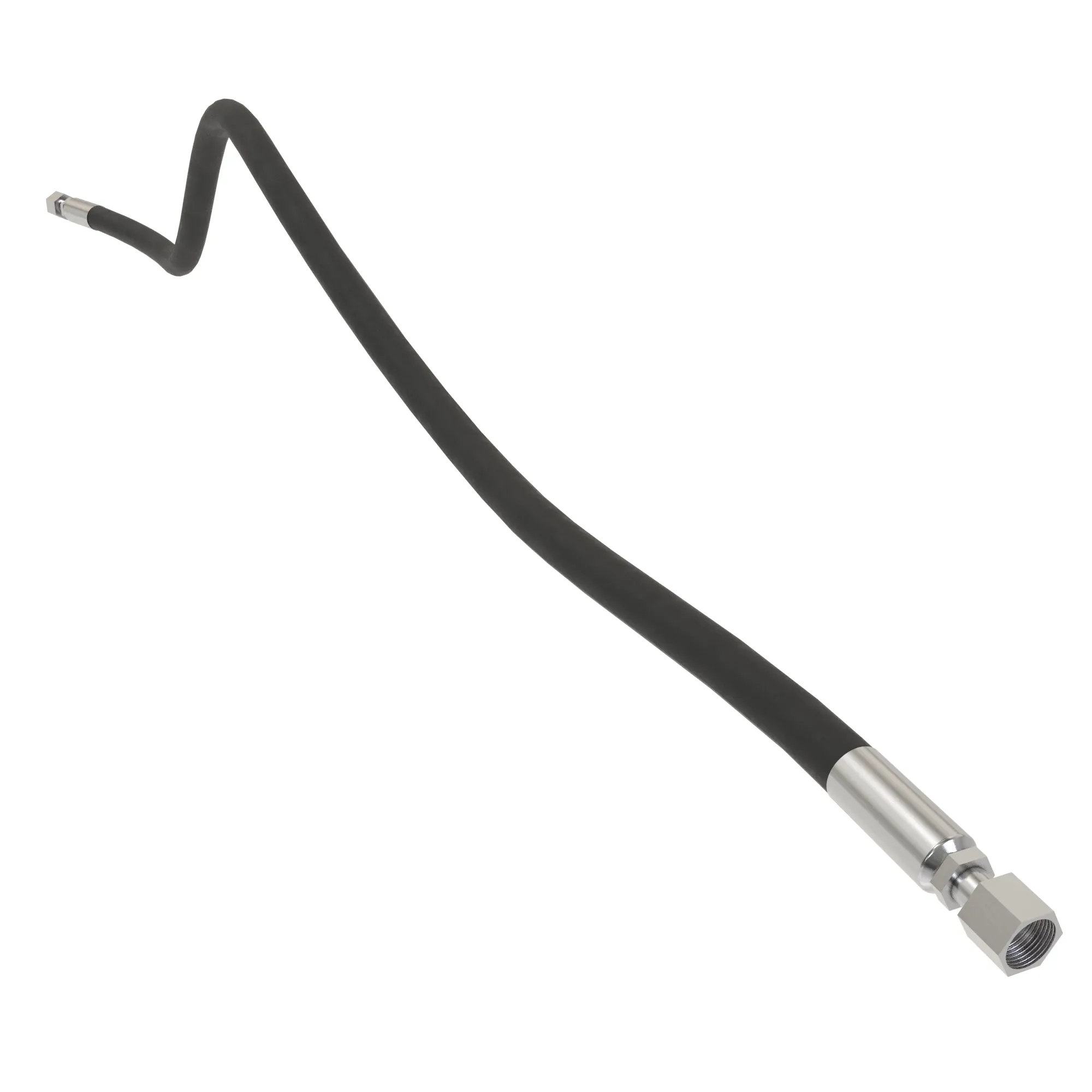 John Deere Ride Control Valve Hydraulic Hose - AT199644