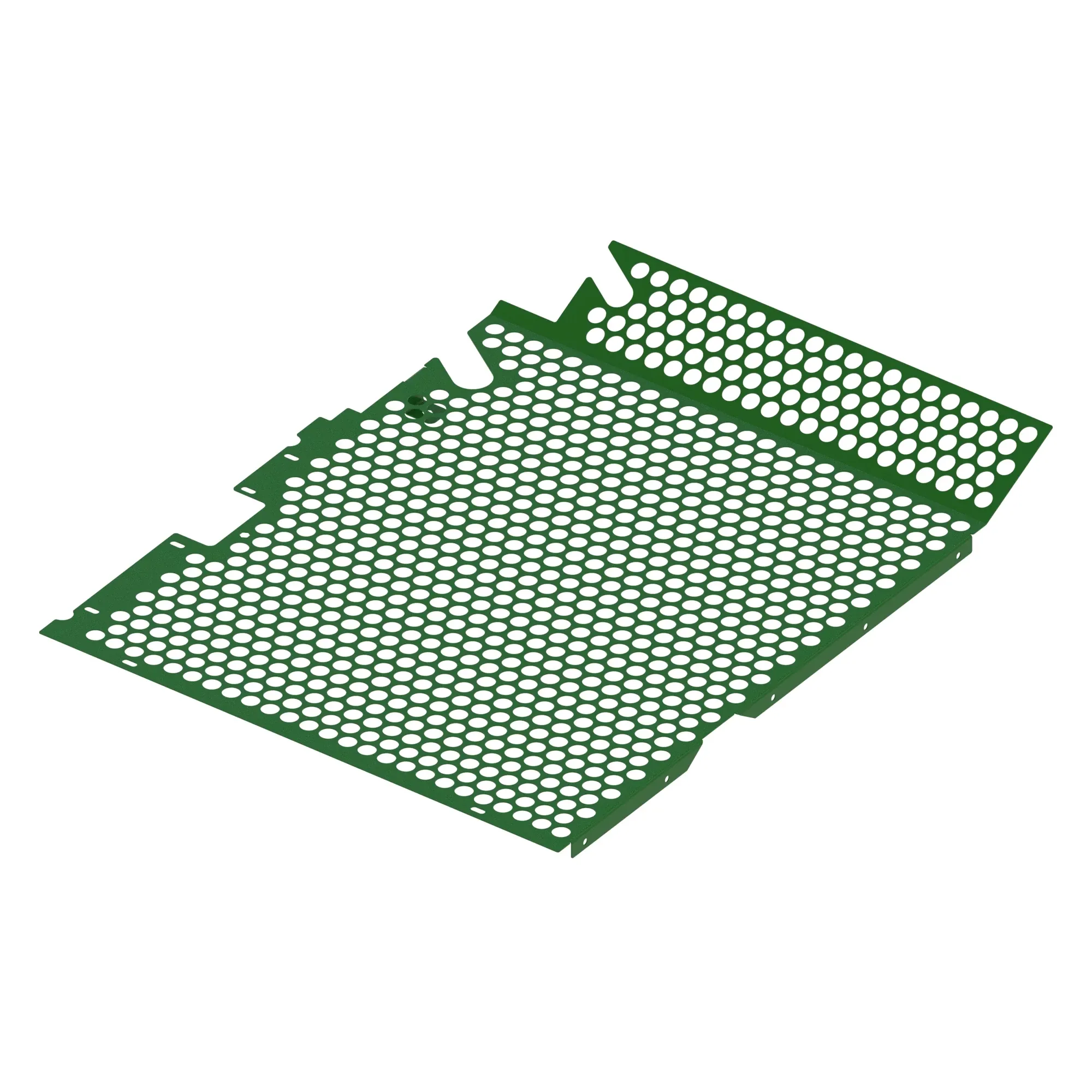 John Deere Cleaning Fan Bottom LH Screen - HXE201515