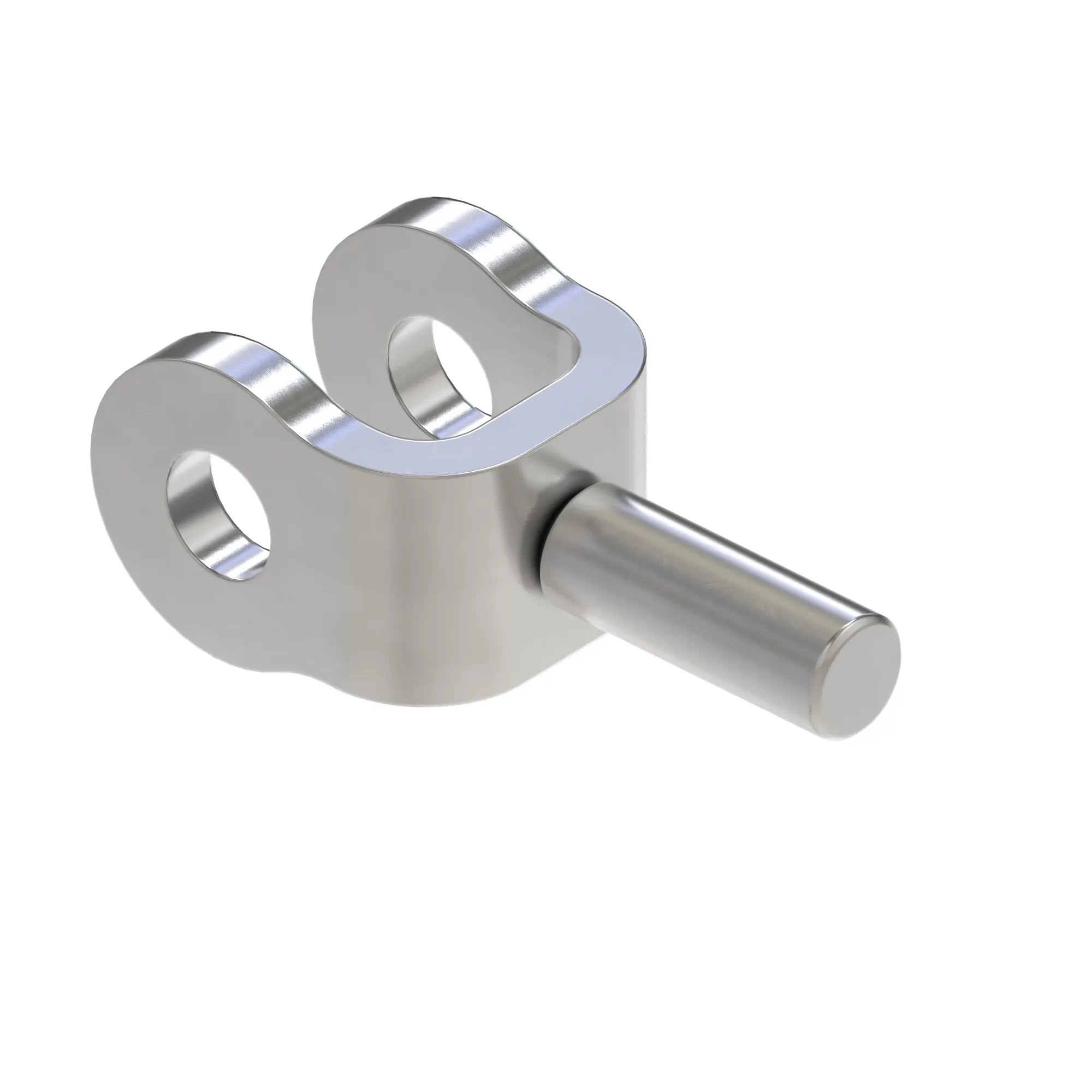 CLEVIS, CLEVIS W/ THREADED ROD DB S