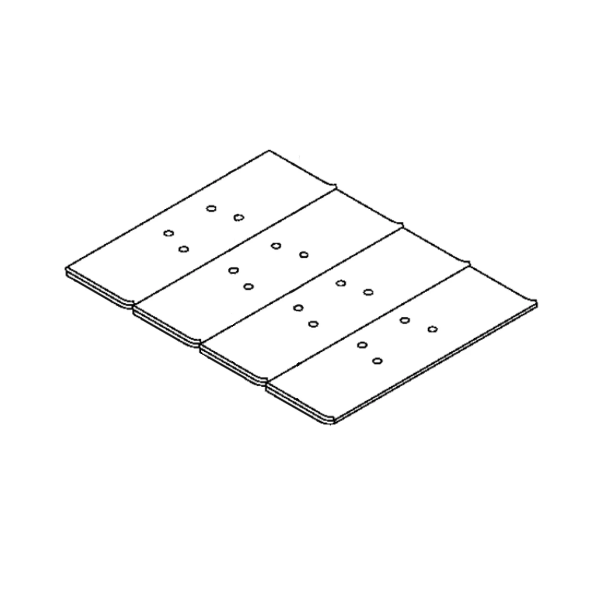 John Deere Track Chain Triple Bar Shoe - 4403212