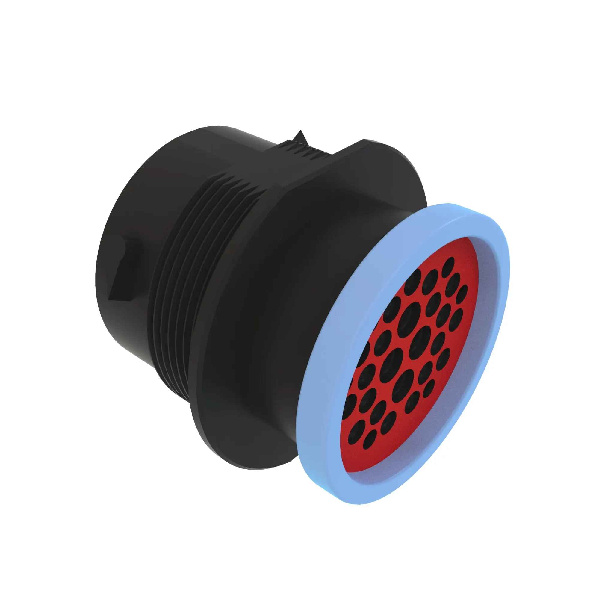 CONN DEUTSCH HDP20 29W FS BLK PLSTC