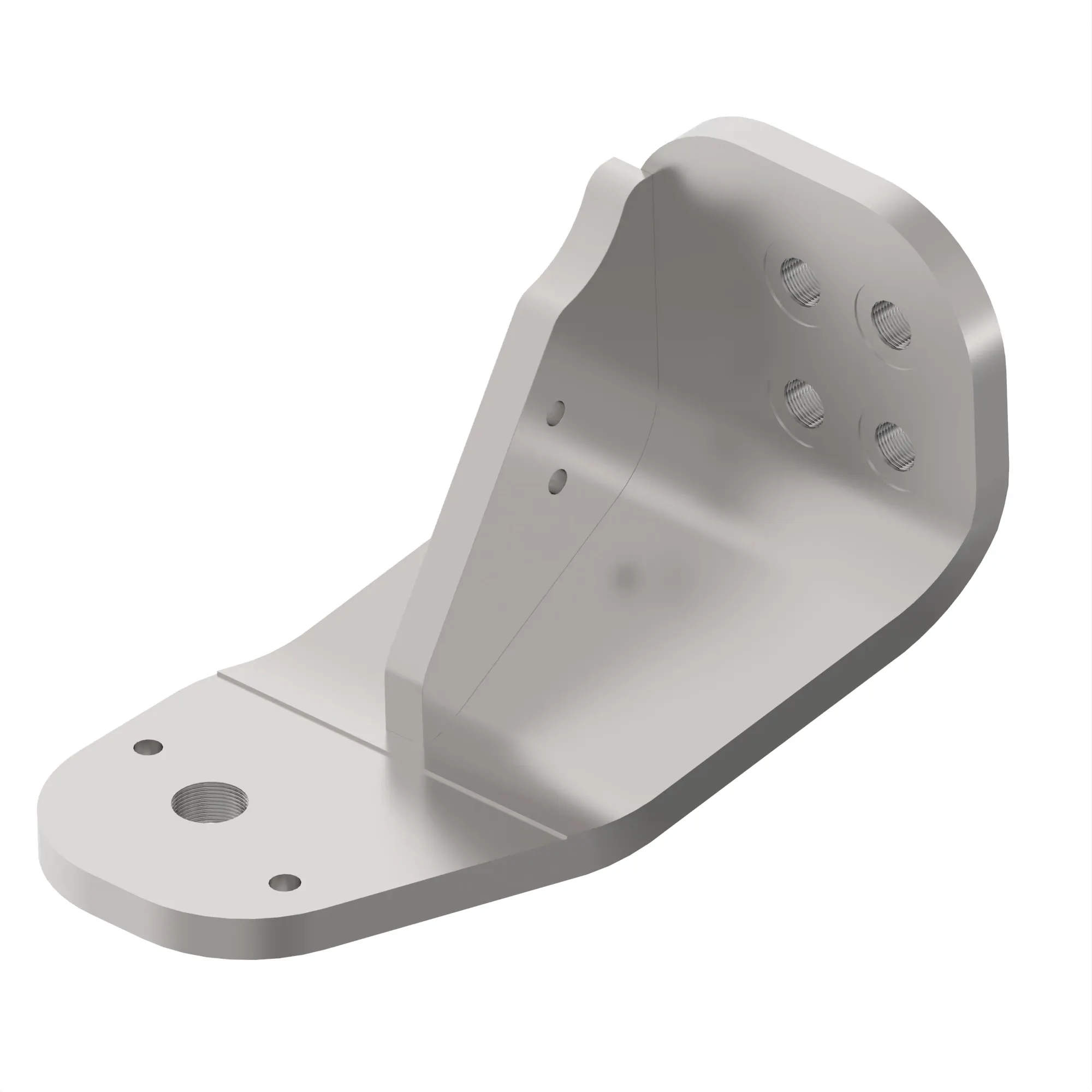 John Deere Engine Mounting and Isolator Bracket - F648302