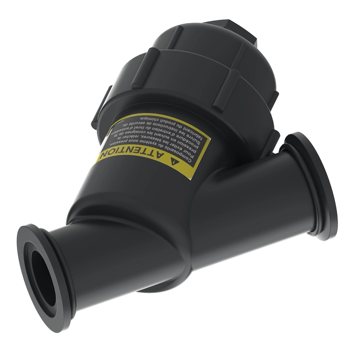 STRAINER, 80 MESH 1.5" FLANGE Y, DI