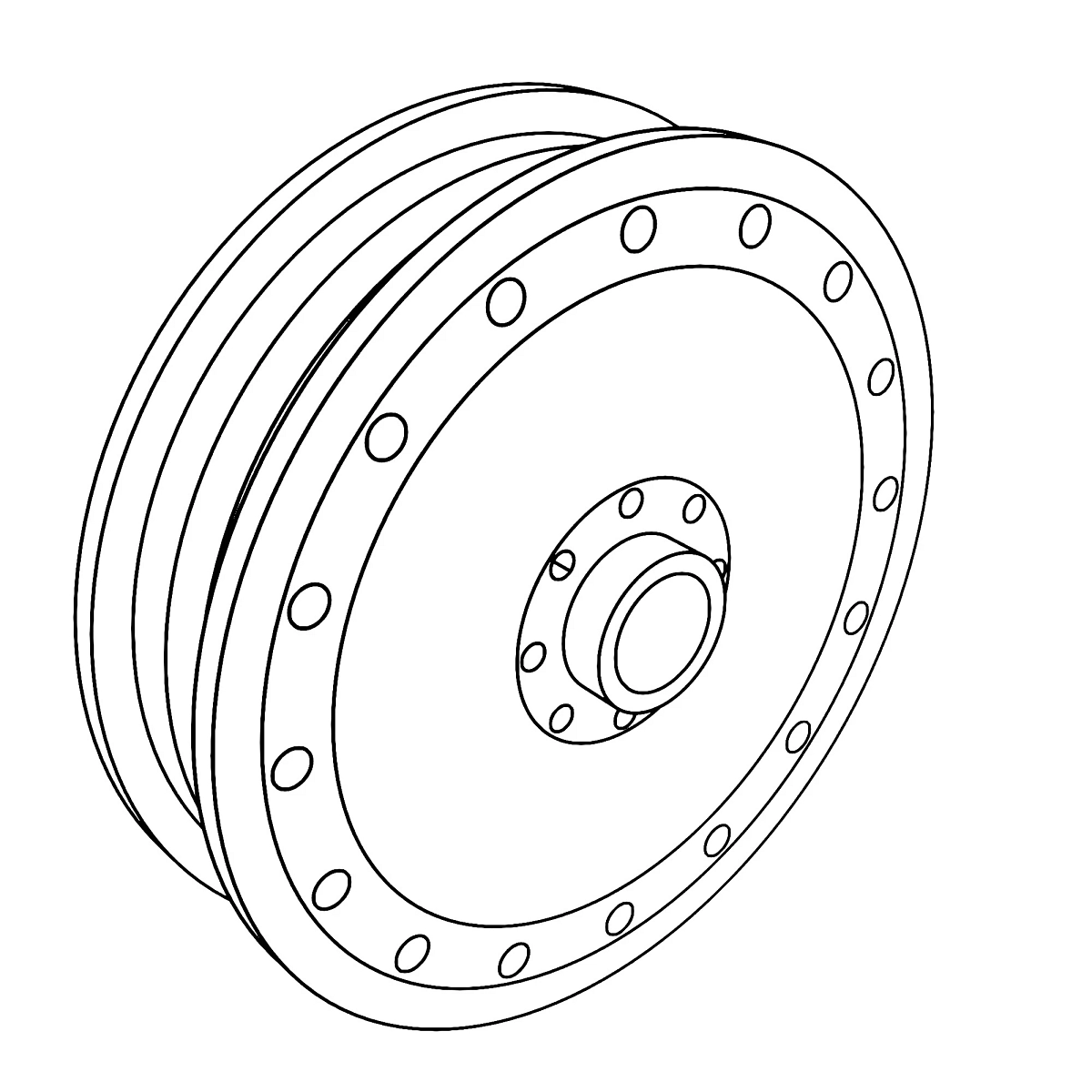 Pulley, Sheave Assy-11.875 Eod Hc