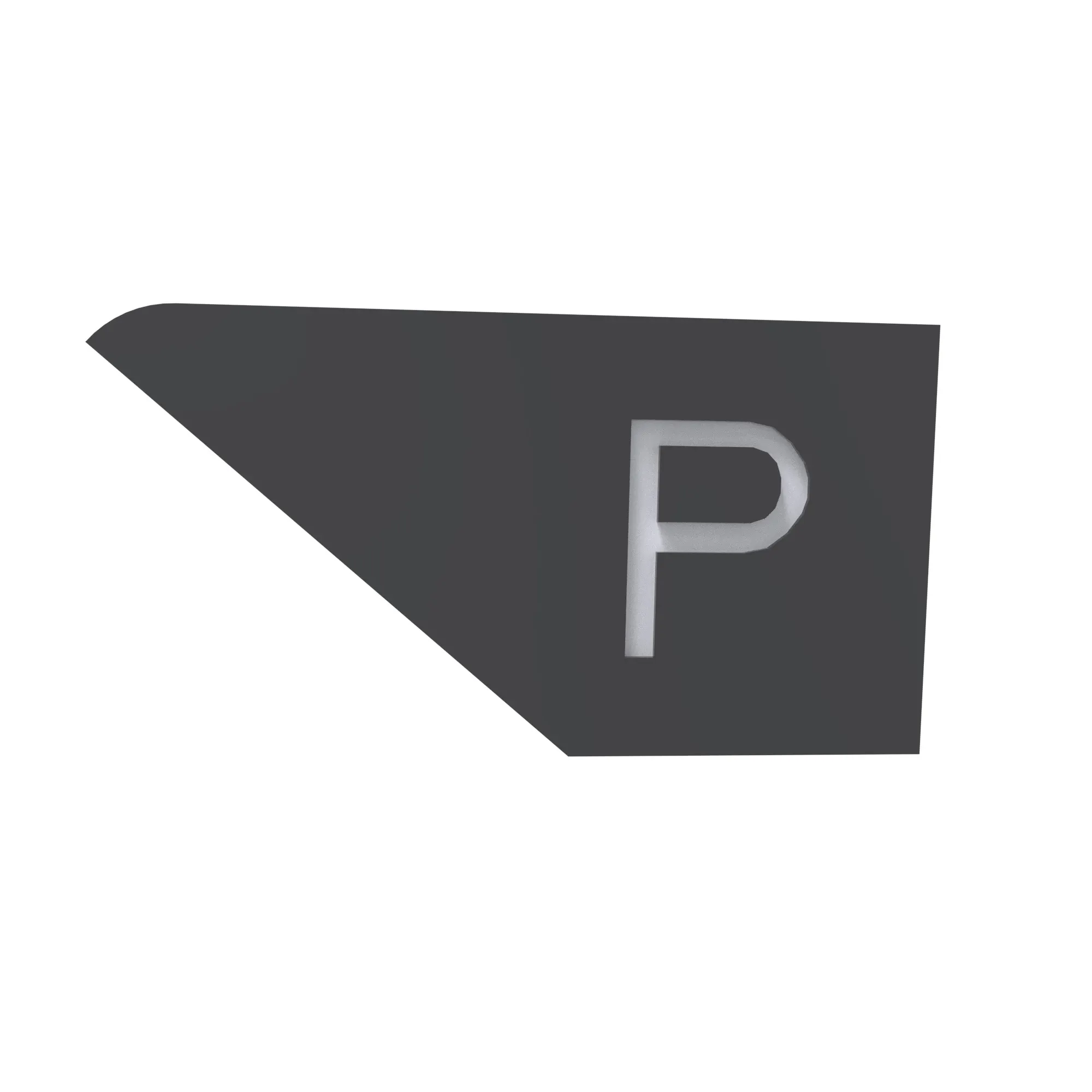 John Deere Park Lock Indication Label - SU23951