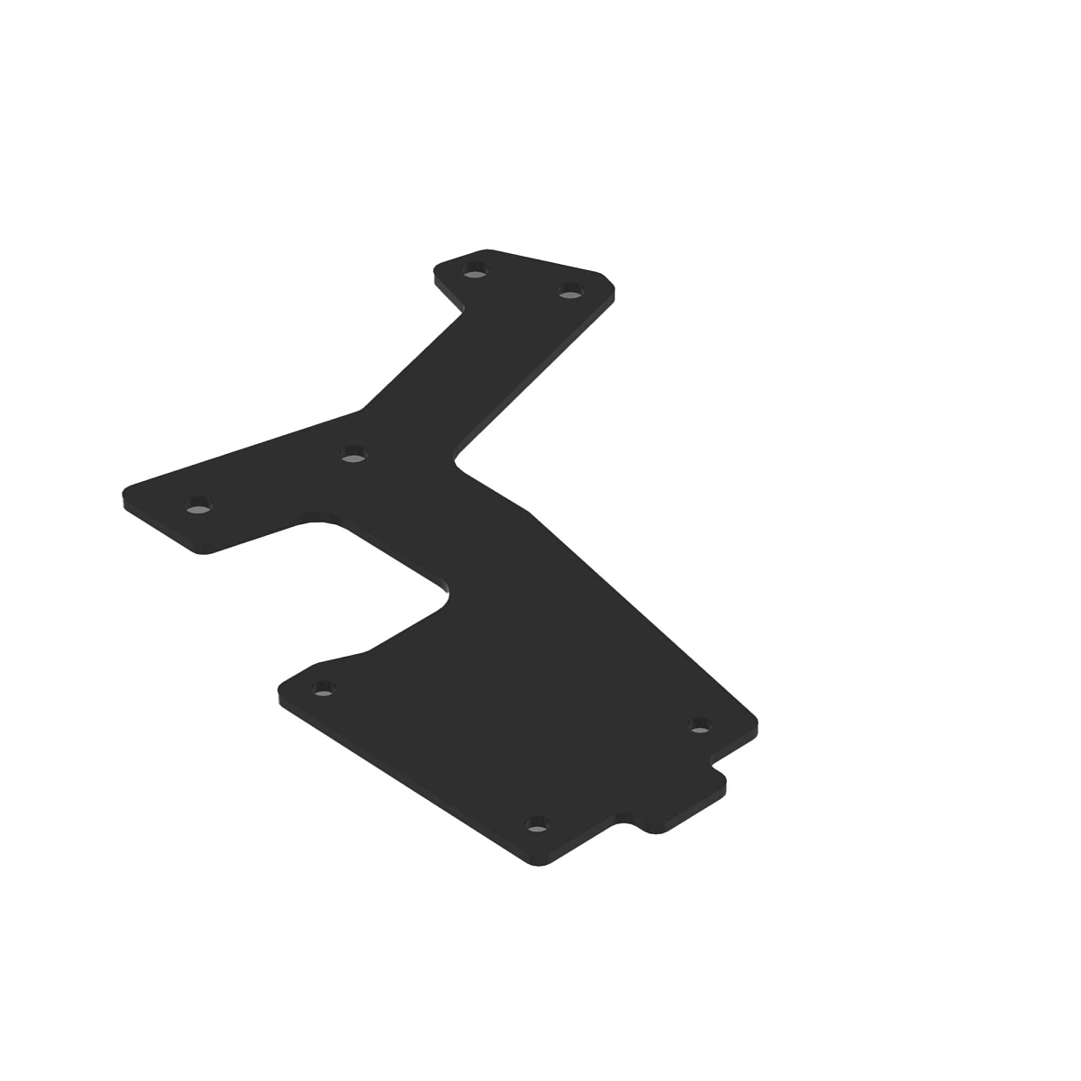 John Deere Cab Dual Rear SCV Mounting Bracket - LVU26843