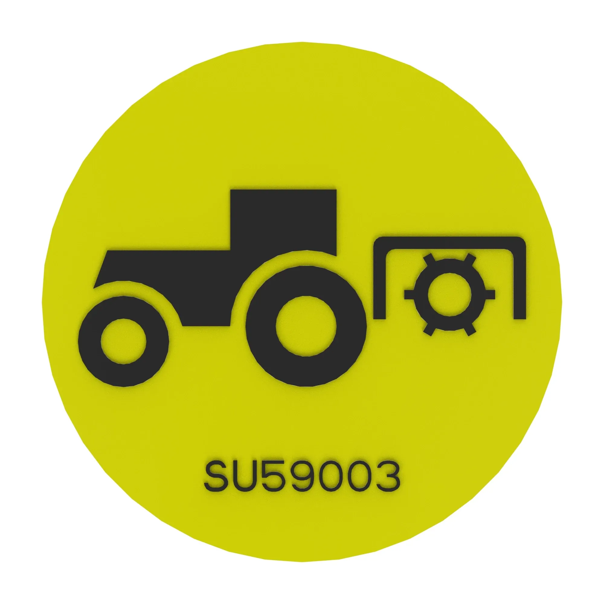 John Deere Switch PTO Switch Label - SU59003