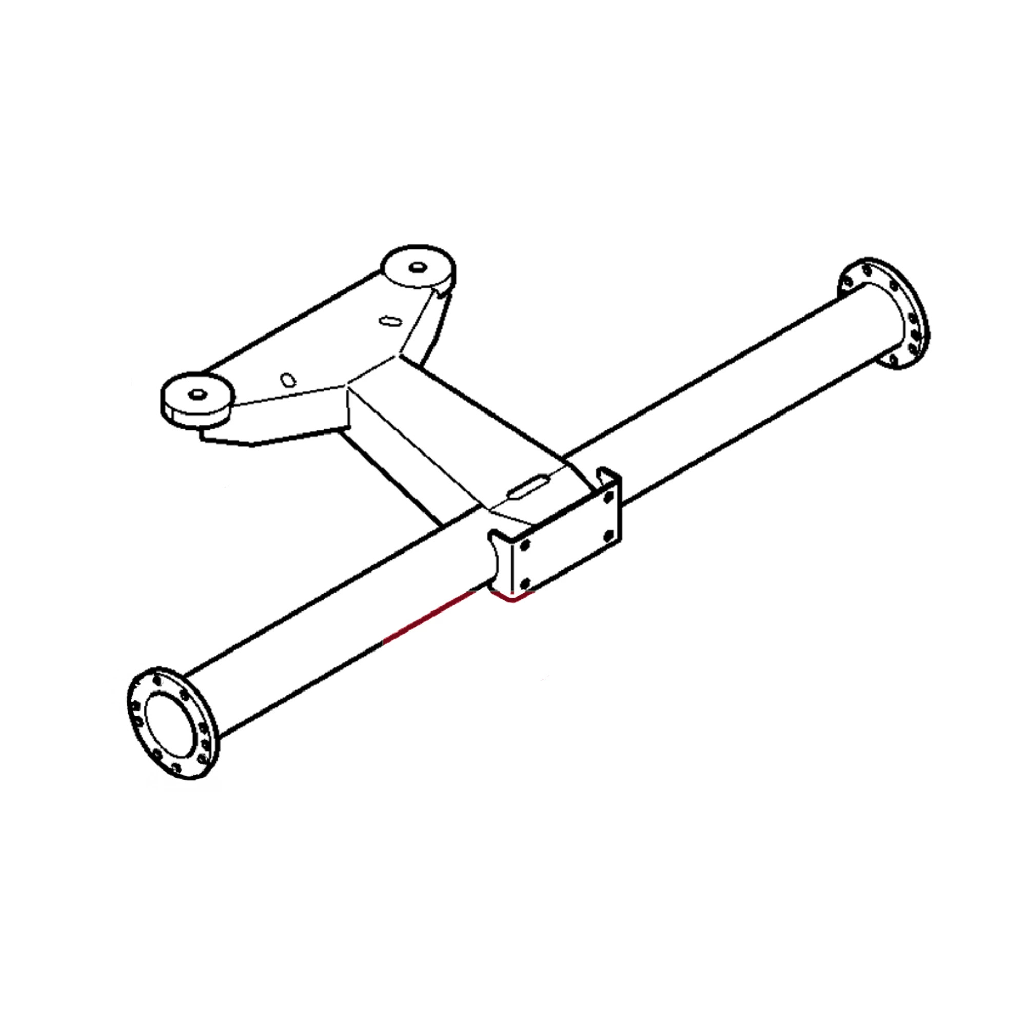 John Deere Frame - LCA96003