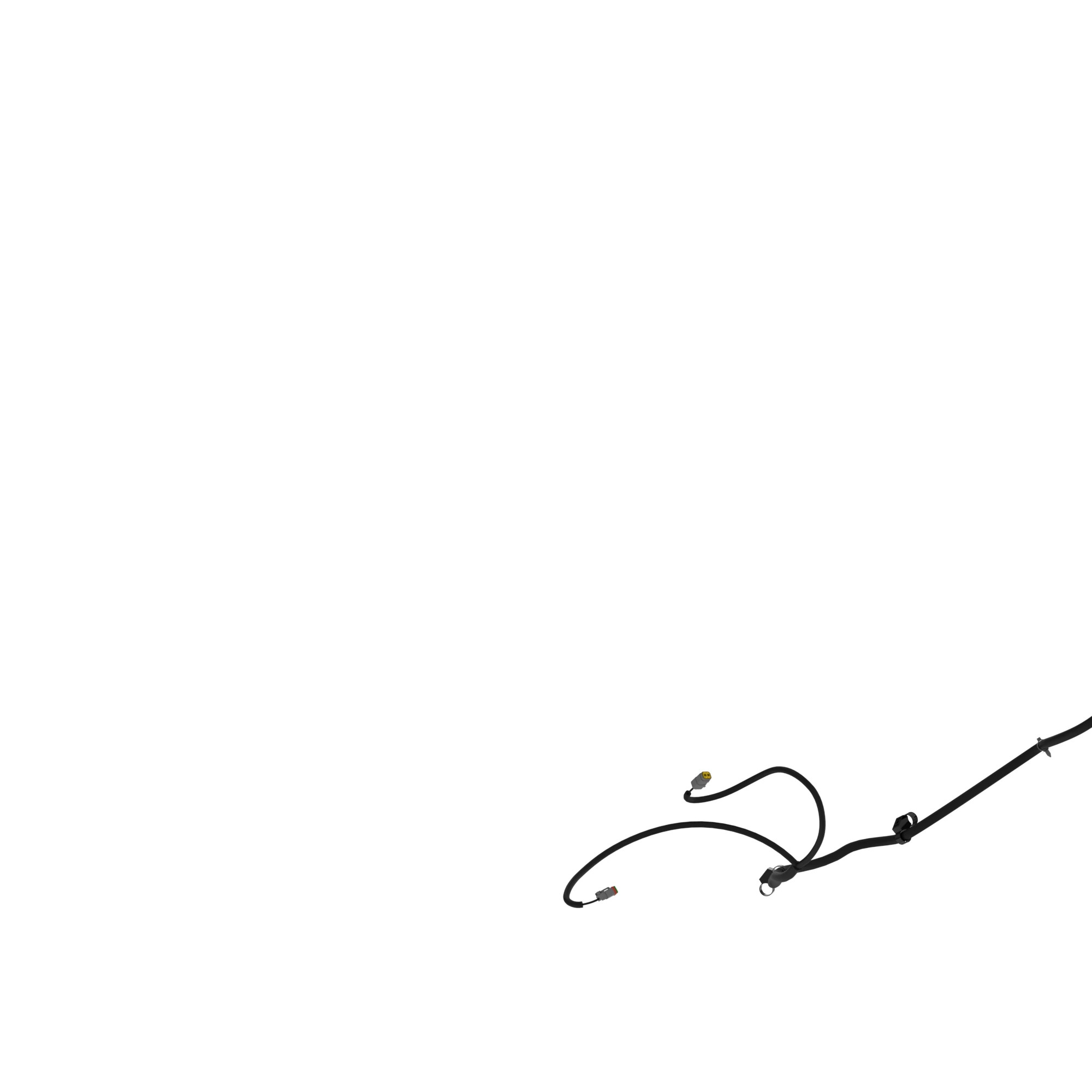 John Deere Rear Wheel Drivetrain Wiring Harness - AKK28690