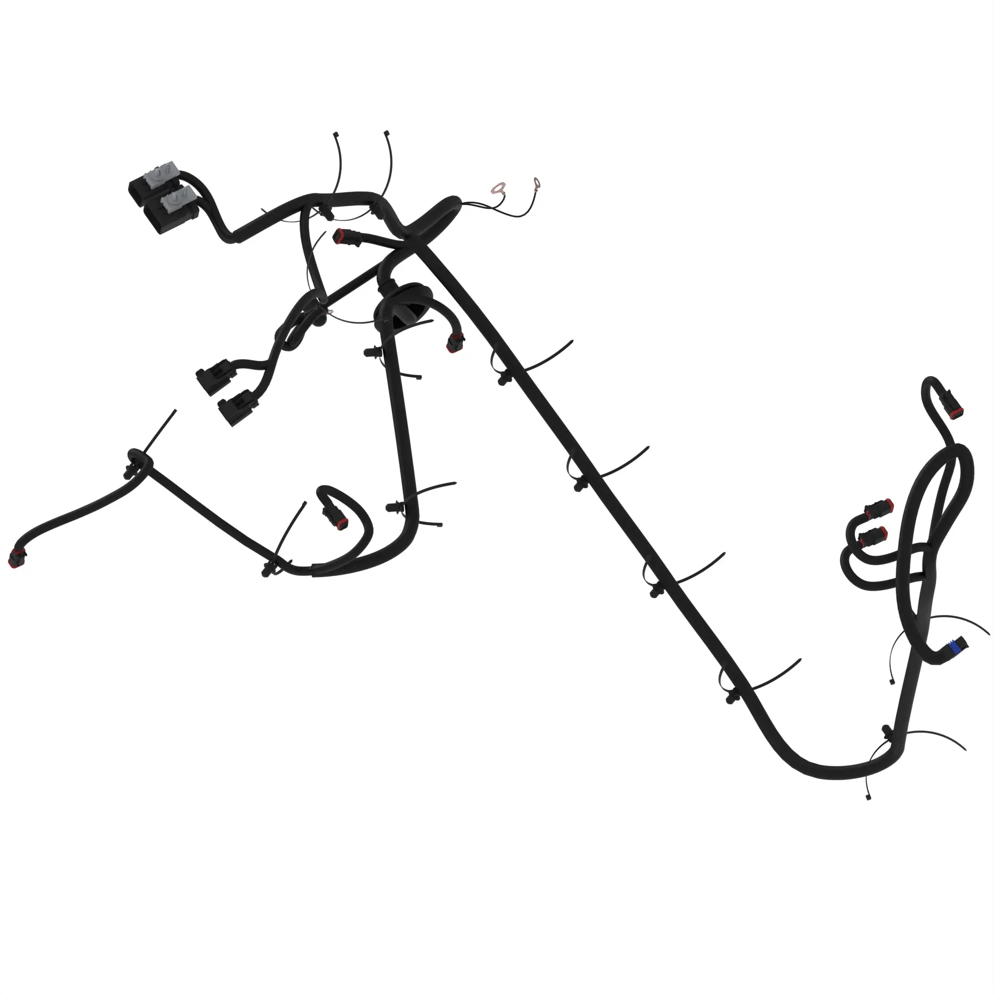 John Deere Rear Engine Plenum Harness - AT437640