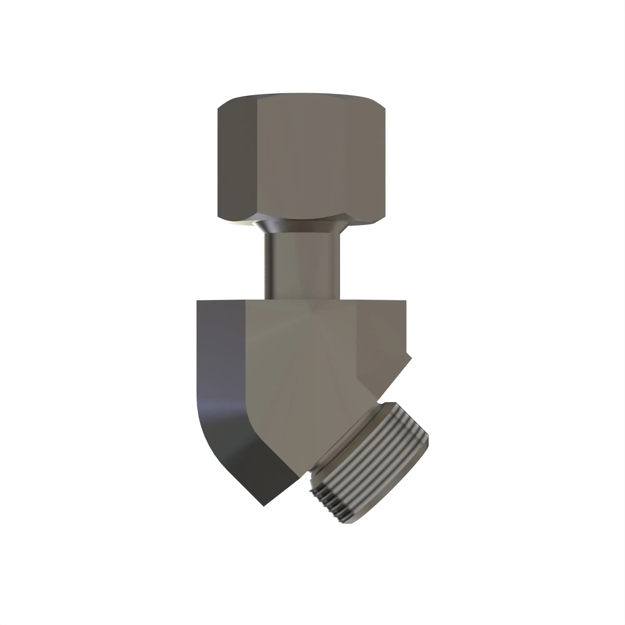 45 DEG SWIVEL ELBOW, ORFS (SWE45)