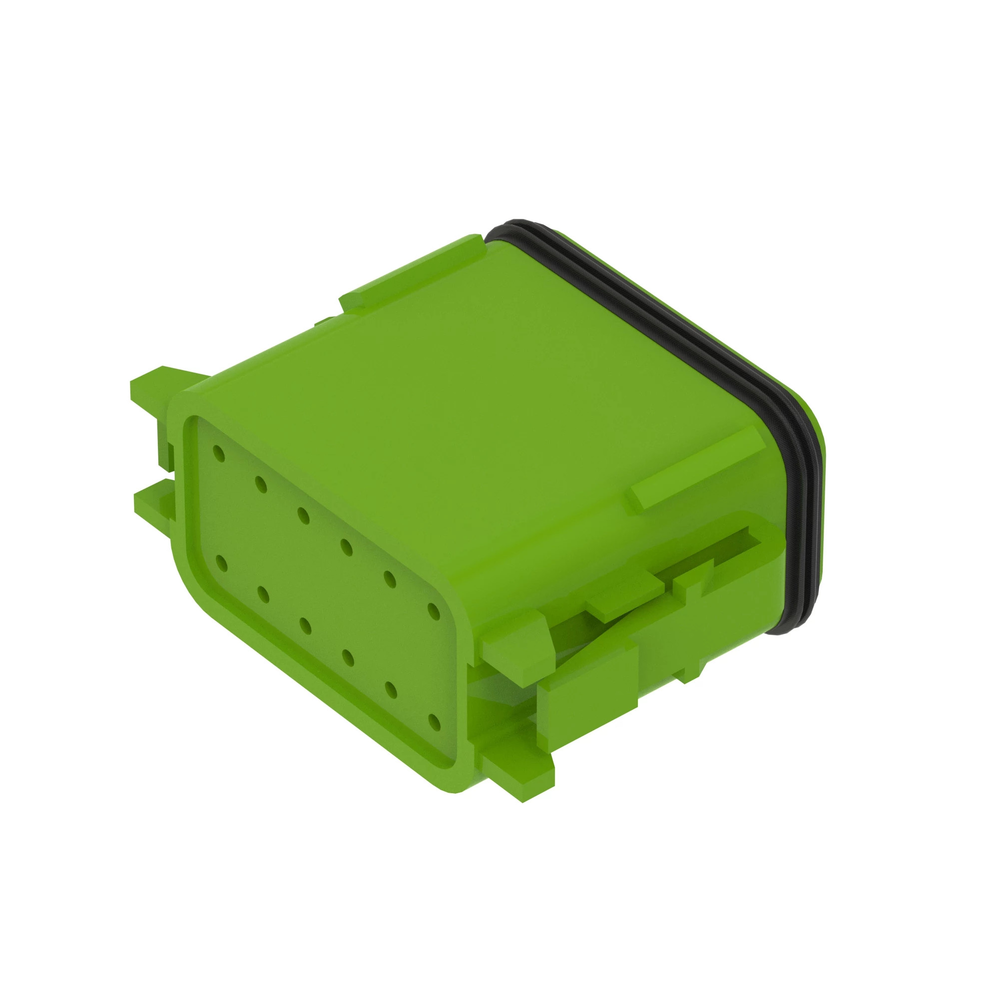CONN DEUTSCH DT 12W FS GRN PLSTC